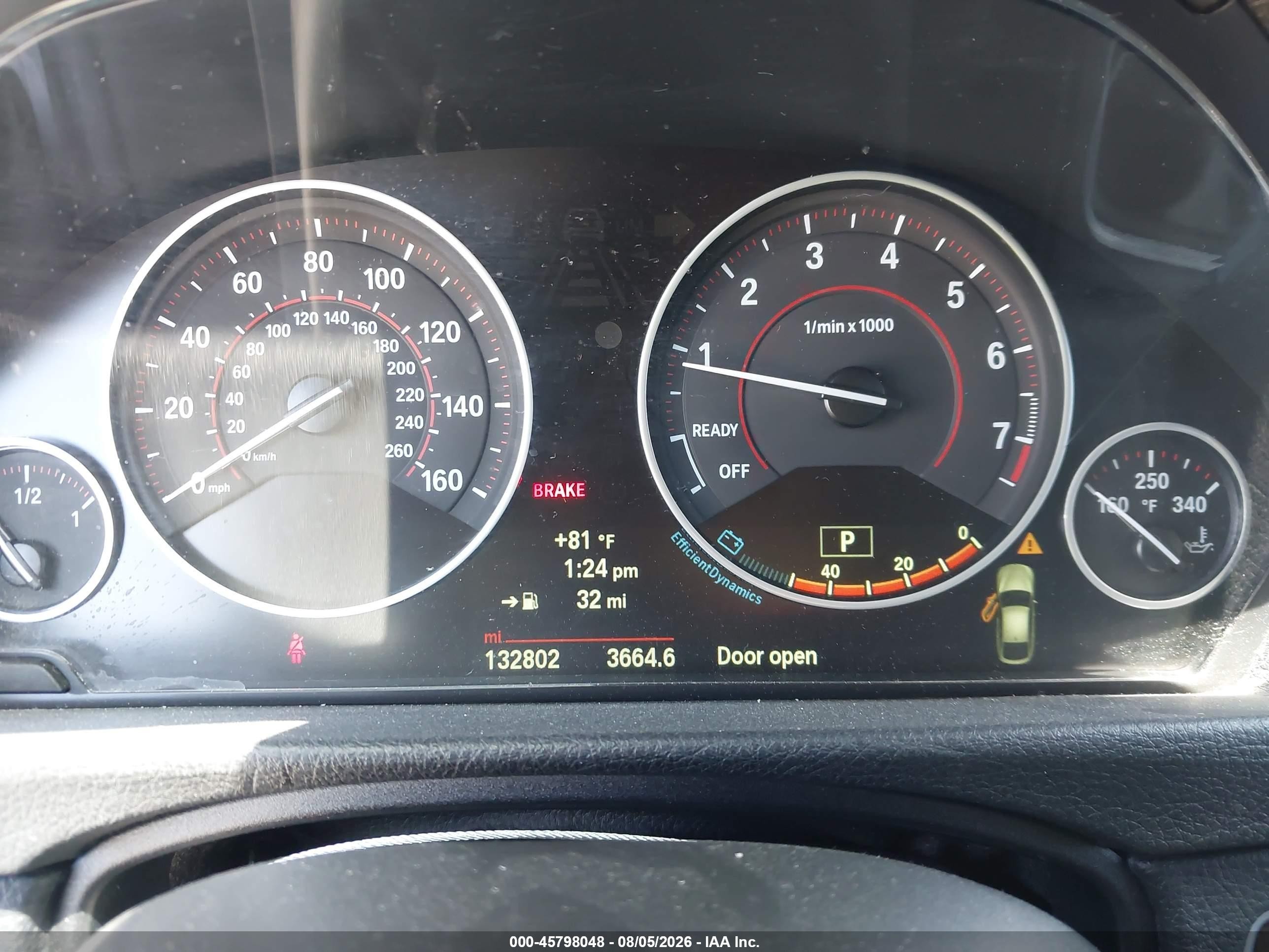 2014 Bmw 328i Gran Turismo Xdrive Gray vin: WBA3X5C51ED556568