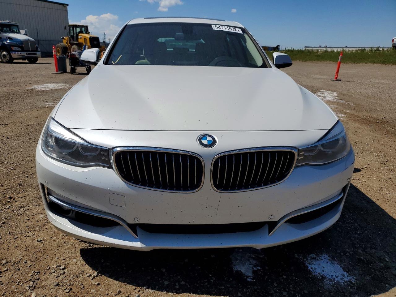2015 Bmw 328 Xigt White vin: WBA3X5C51FD560332