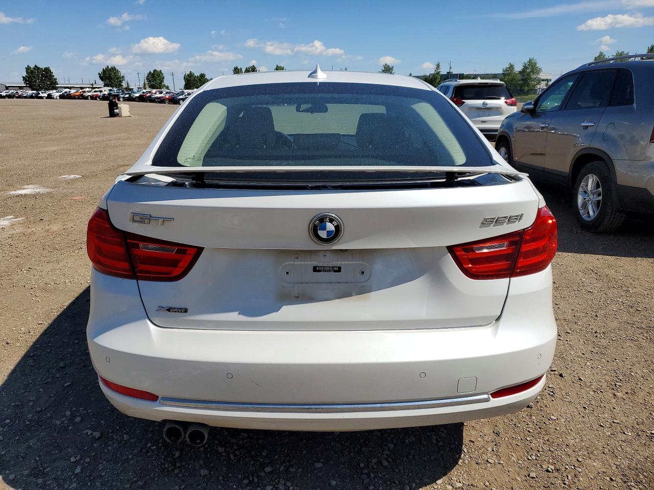 2015 Bmw 328 Xigt White vin: WBA3X5C51FD560332