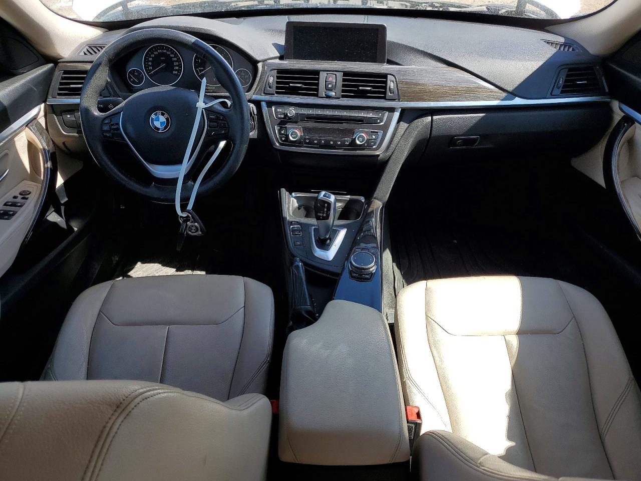 2015 Bmw 328 Xigt White vin: WBA3X5C51FD560332