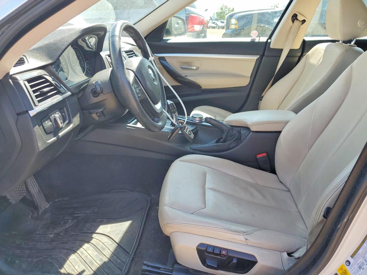 2015 Bmw 328 Xigt White vin: WBA3X5C51FD560332