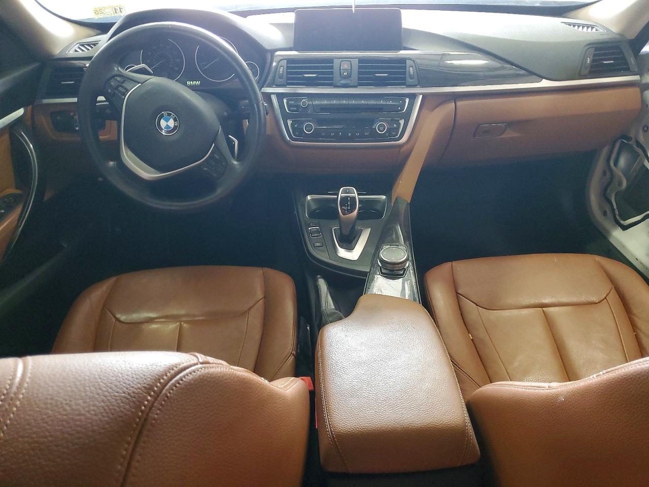 2015 Bmw 328 Xigt White vin: WBA3X5C51FD560945