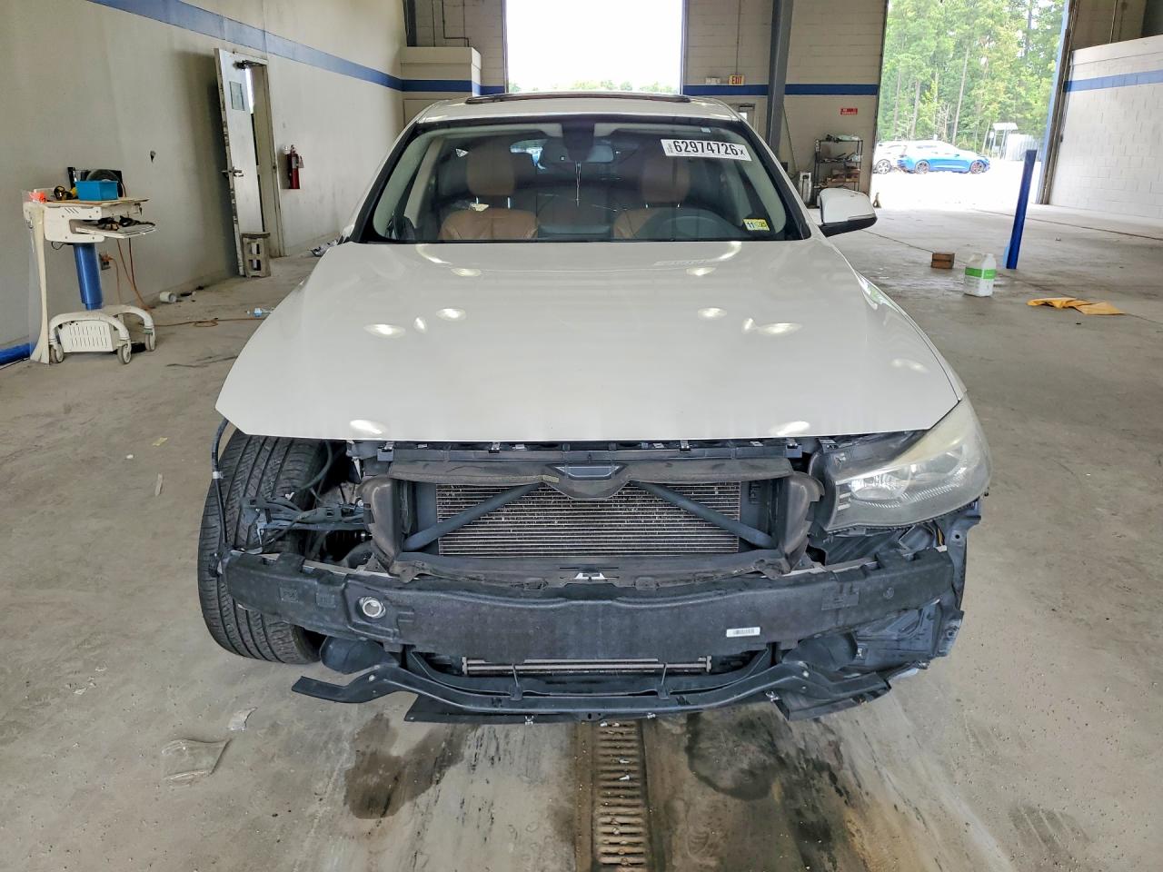 2015 Bmw 328 Xigt White vin: WBA3X5C51FD560945