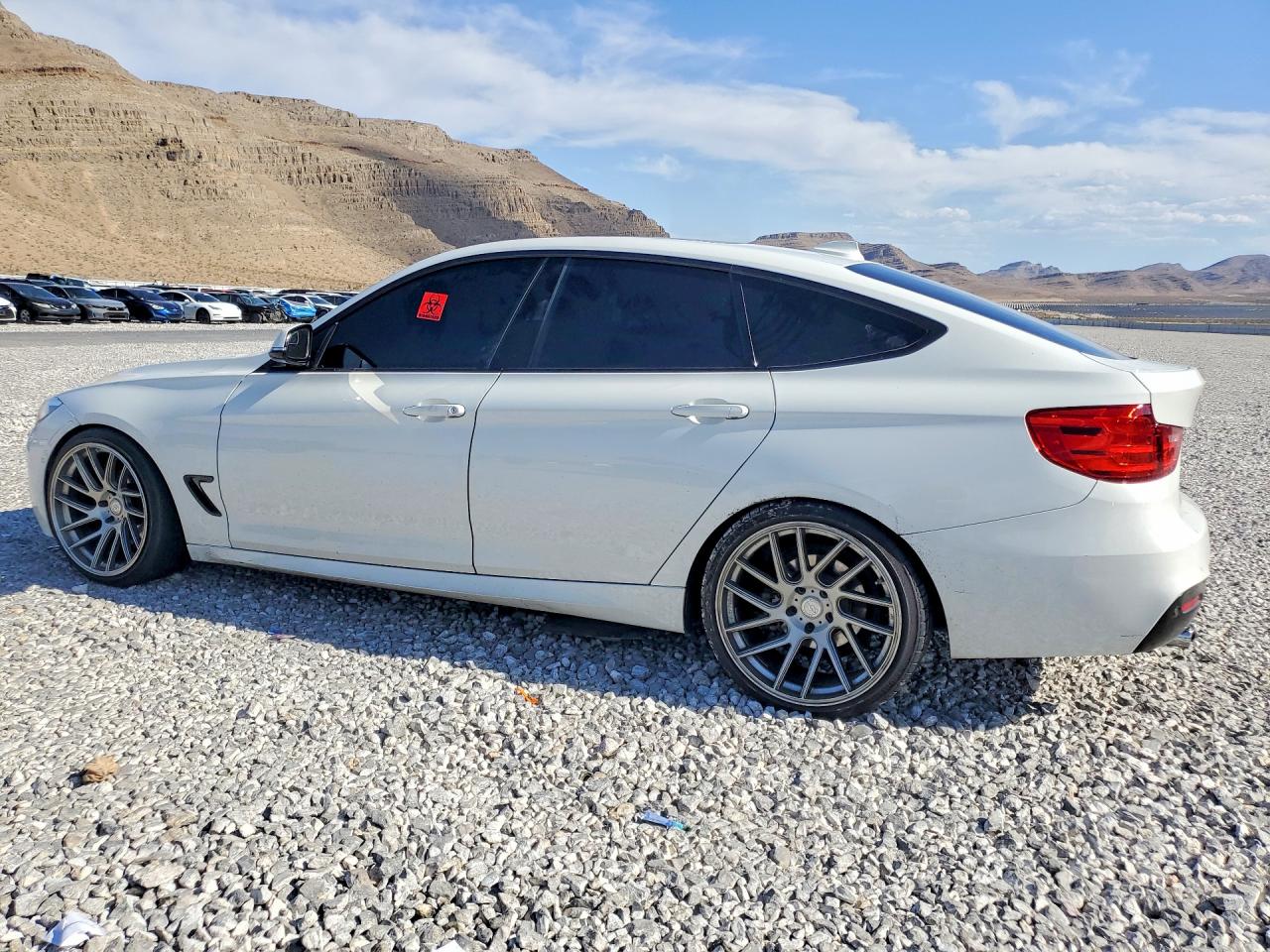 2015 Bmw 328 Xigt White vin: WBA3X5C51FD561058