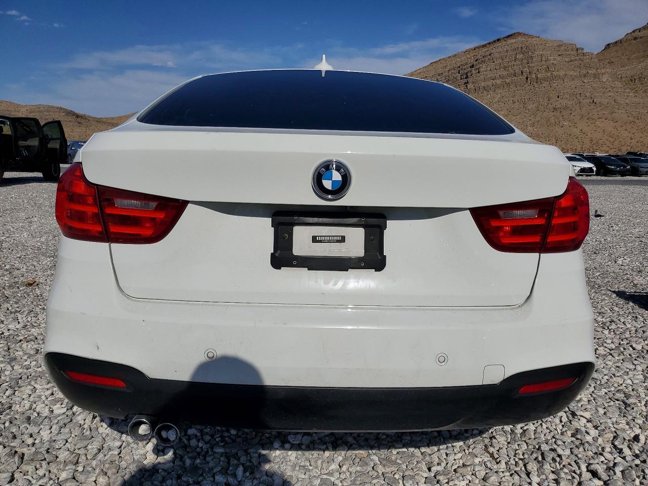 2015 Bmw 328 Xigt White vin: WBA3X5C51FD561058