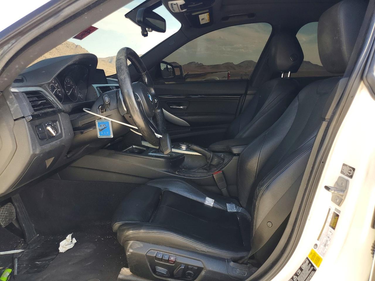 2015 Bmw 328 Xigt White vin: WBA3X5C51FD561058