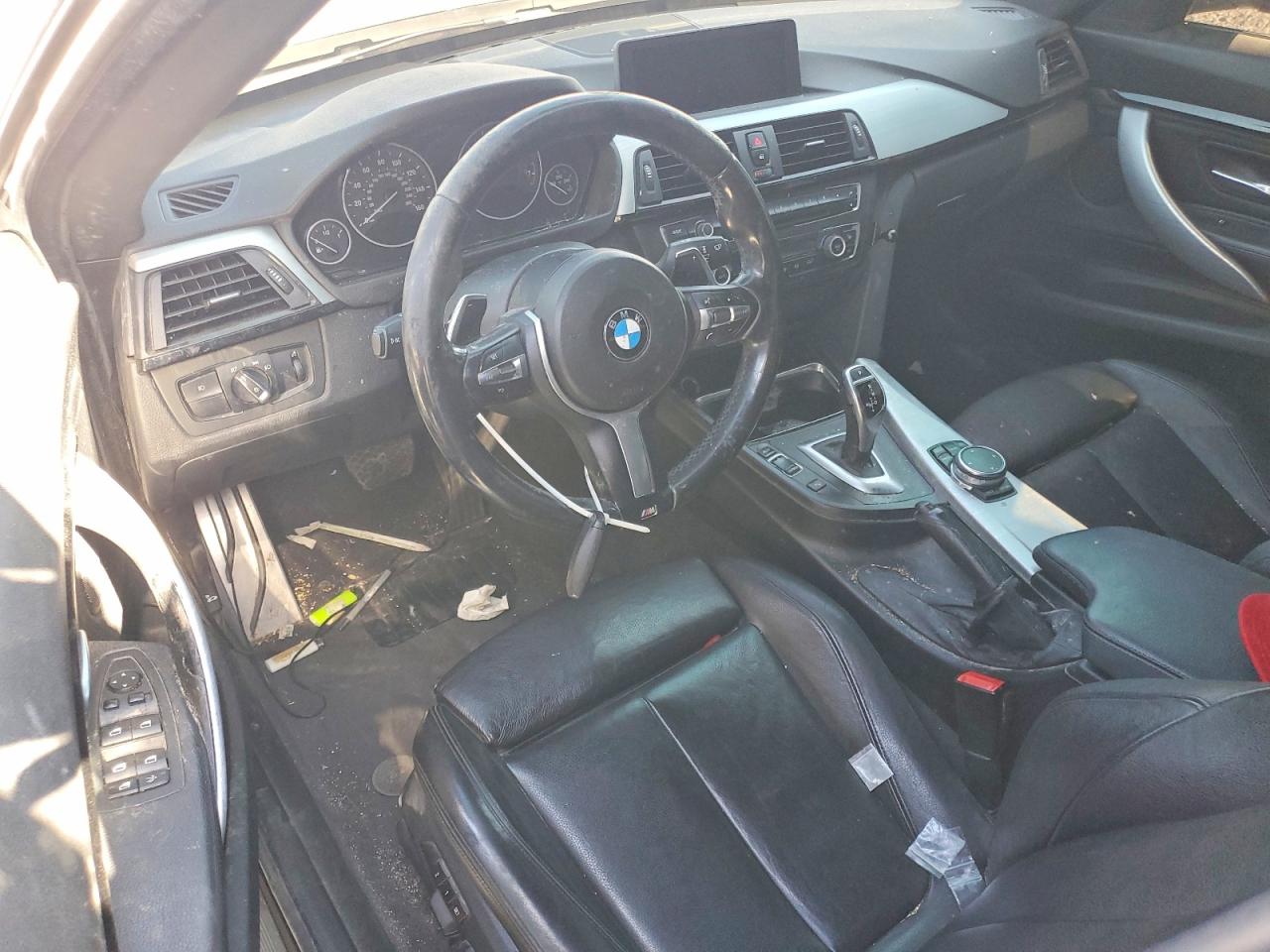 2015 Bmw 328 Xigt White vin: WBA3X5C51FD561058