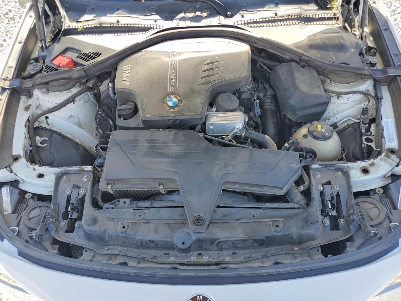 2015 Bmw 328 Xigt White vin: WBA3X5C51FD561058