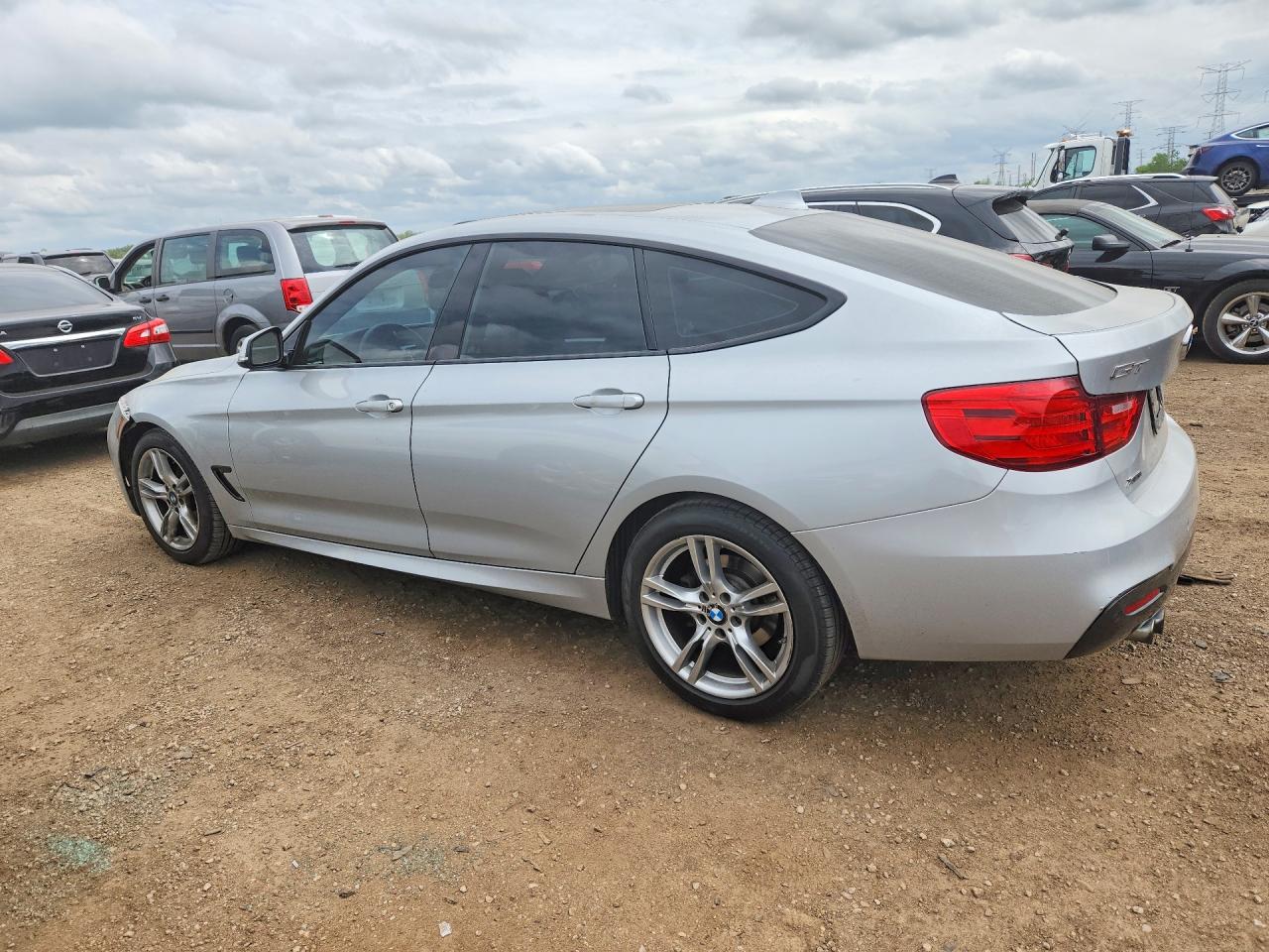 2015 Bmw 328 Xigt Серебряный vin: WBA3X5C51FD561190