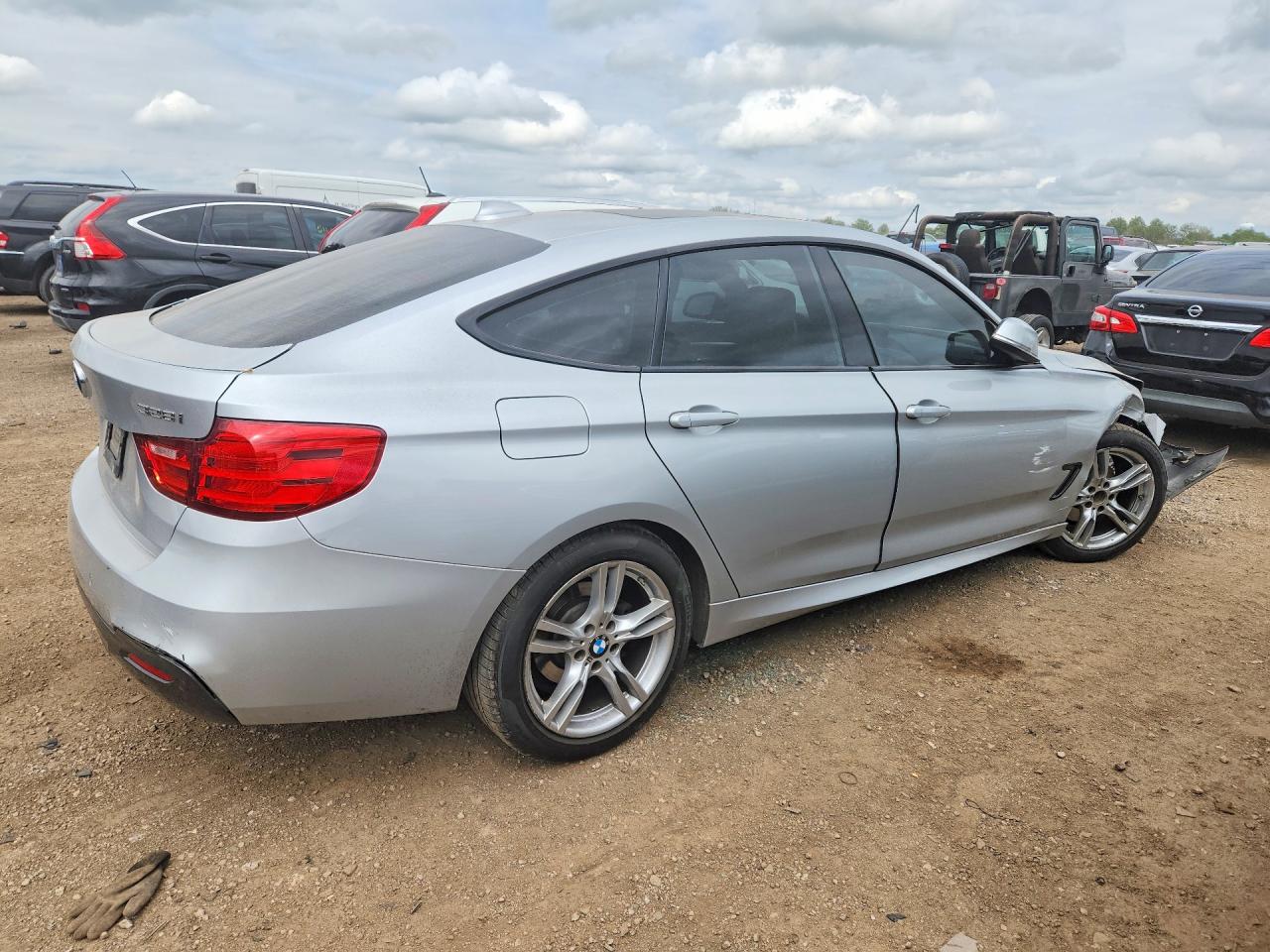 2015 Bmw 328 Xigt Серебряный vin: WBA3X5C51FD561190