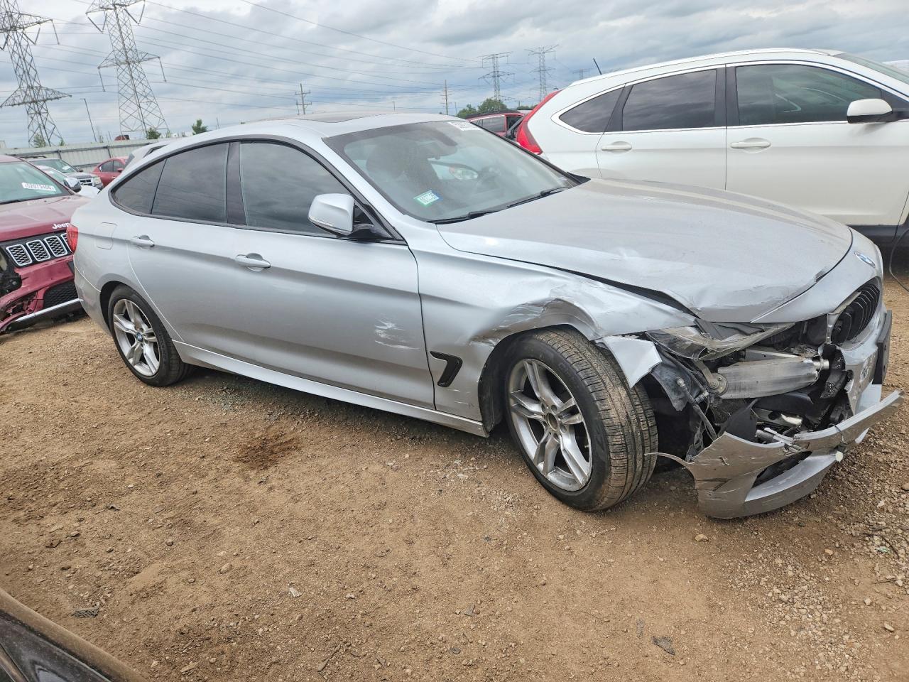 2015 Bmw 328 Xigt Серебряный vin: WBA3X5C51FD561190