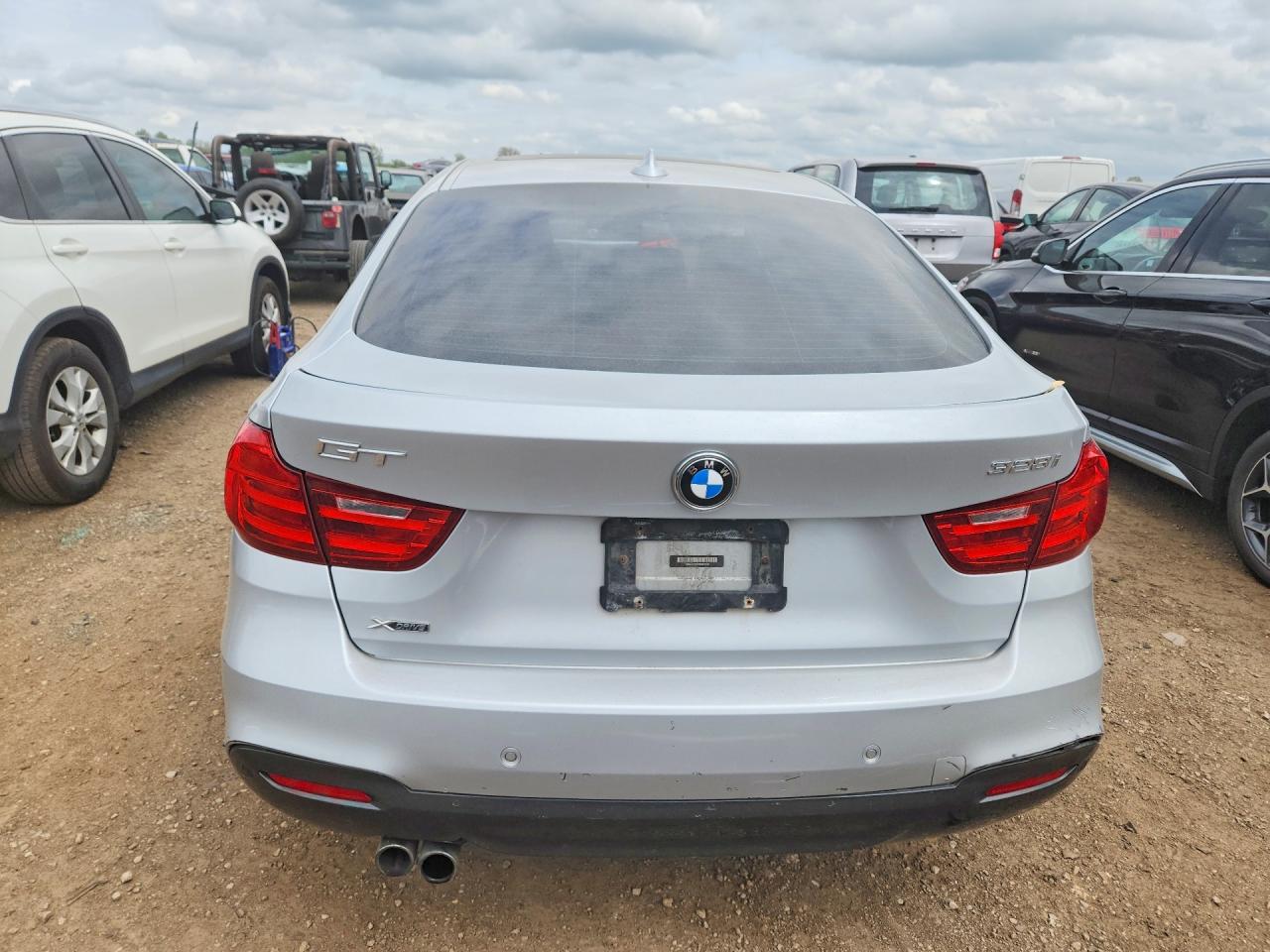 2015 Bmw 328 Xigt Серебряный vin: WBA3X5C51FD561190