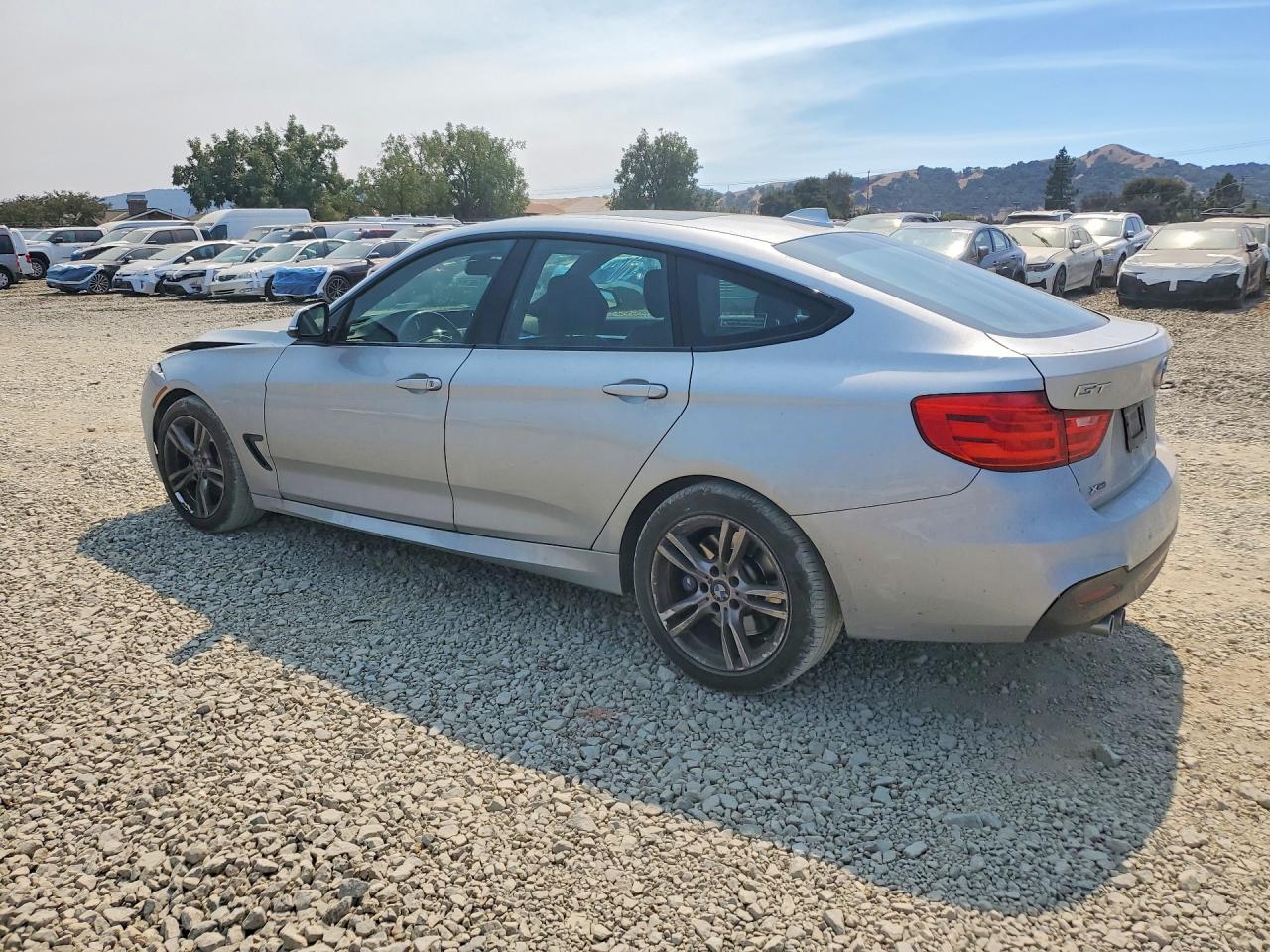 2014 Bmw 328 Xigt Silver vin: WBA3X5C52ED557972