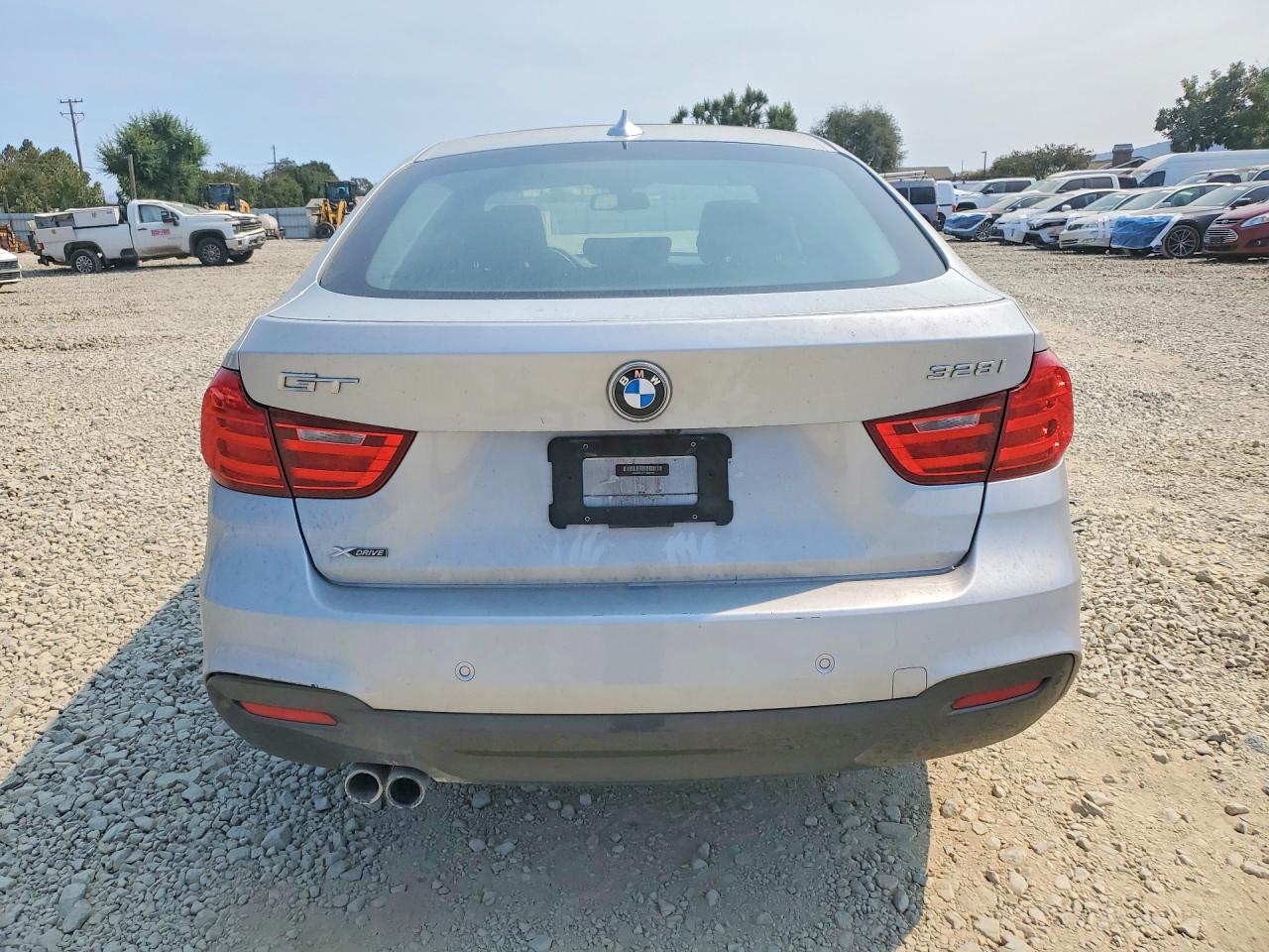 2014 Bmw 328 Xigt Silver vin: WBA3X5C52ED557972