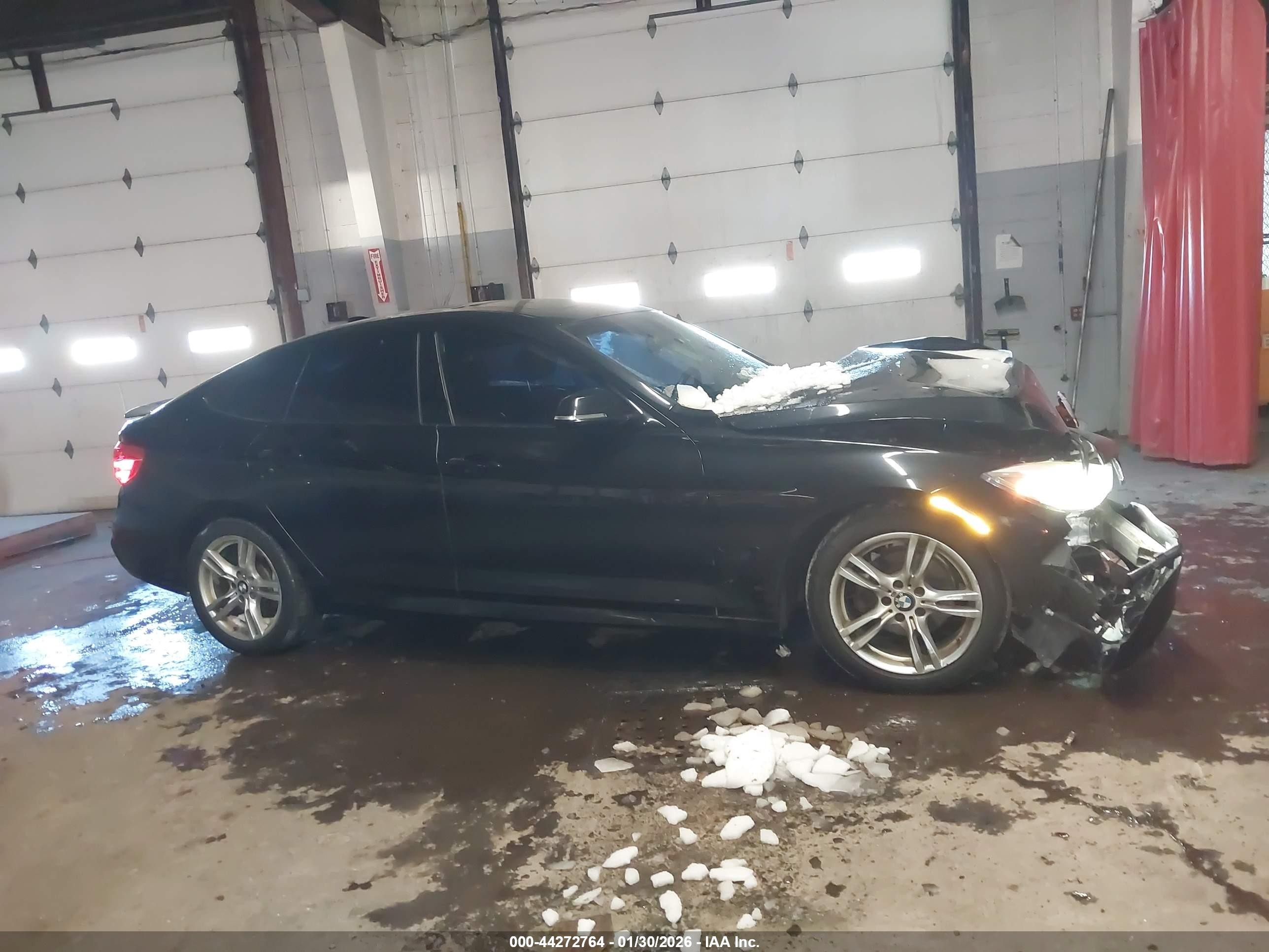 2015 Bmw 328i Gran Turismo Xdrive Black vin: WBA3X5C52FD562817