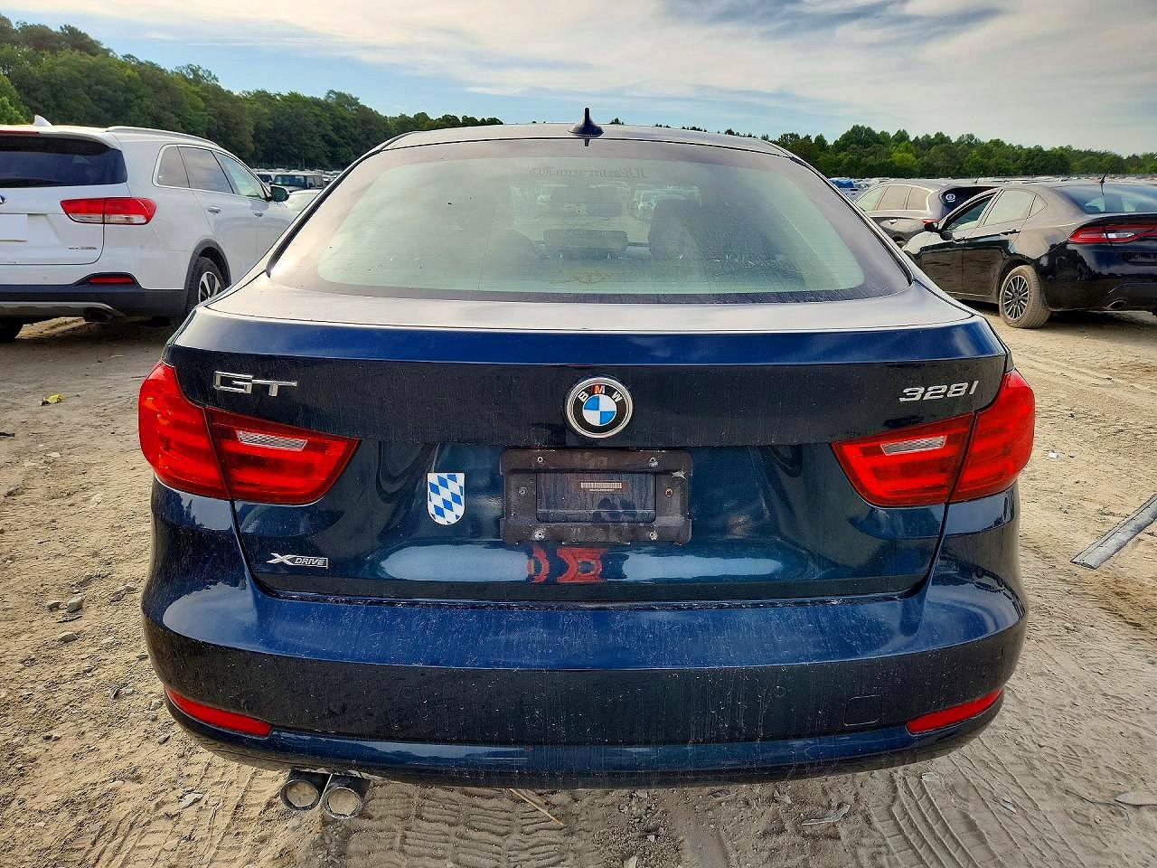 2014 Bmw 328 Xigt Blue vin: WBA3X5C53ED242887