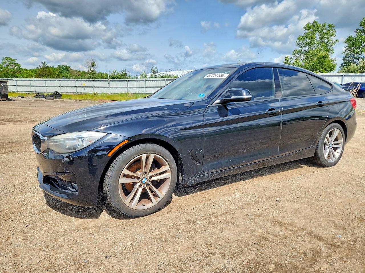 2015 Bmw 328 Xigt Black vin: WBA3X5C54FD560292