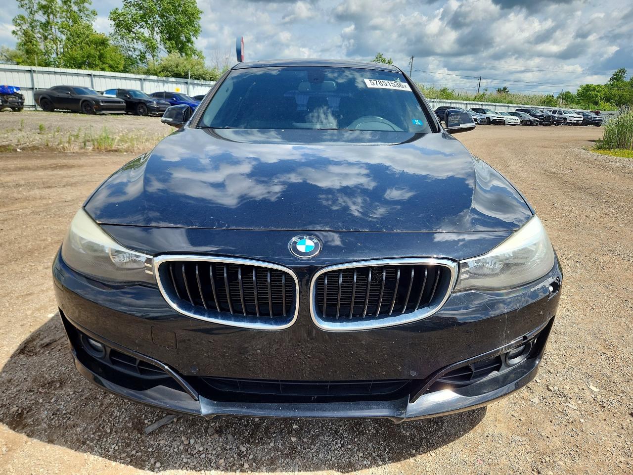 2015 Bmw 328 Xigt Black vin: WBA3X5C54FD560292