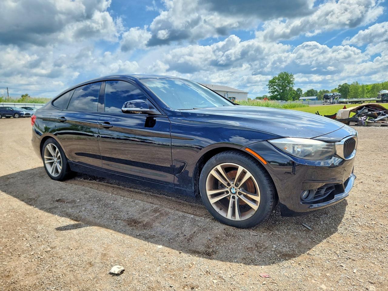 2015 Bmw 328 Xigt Black vin: WBA3X5C54FD560292