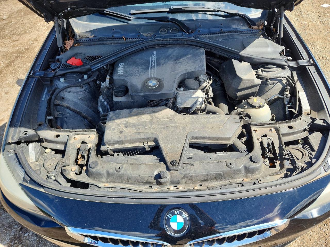 2015 Bmw 328 Xigt Black vin: WBA3X5C54FD560292