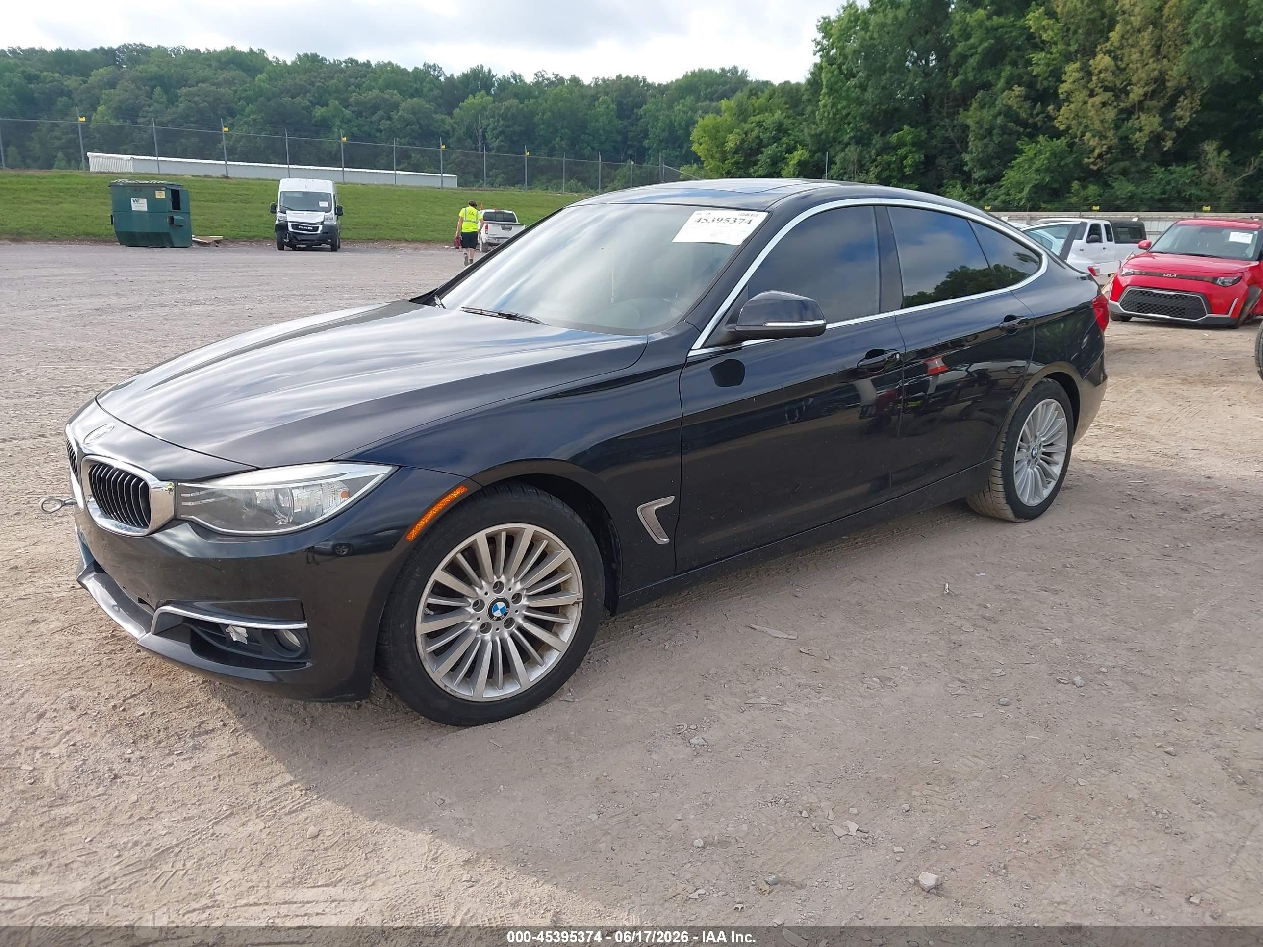 2015 Bmw 328i Gran Turismo Xdrive Black vin: WBA3X5C54FD561717