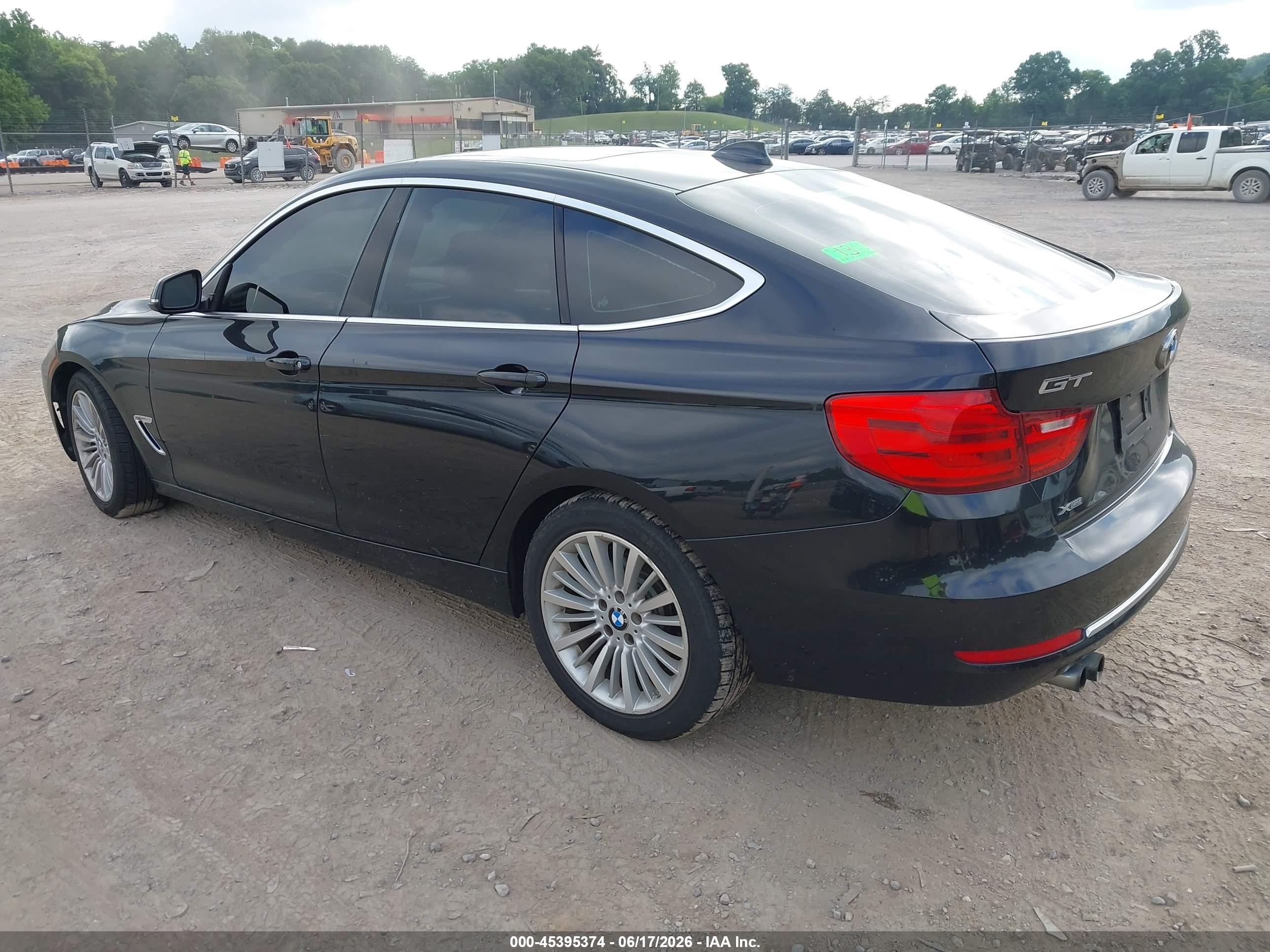 2015 Bmw 328i Gran Turismo Xdrive Black vin: WBA3X5C54FD561717