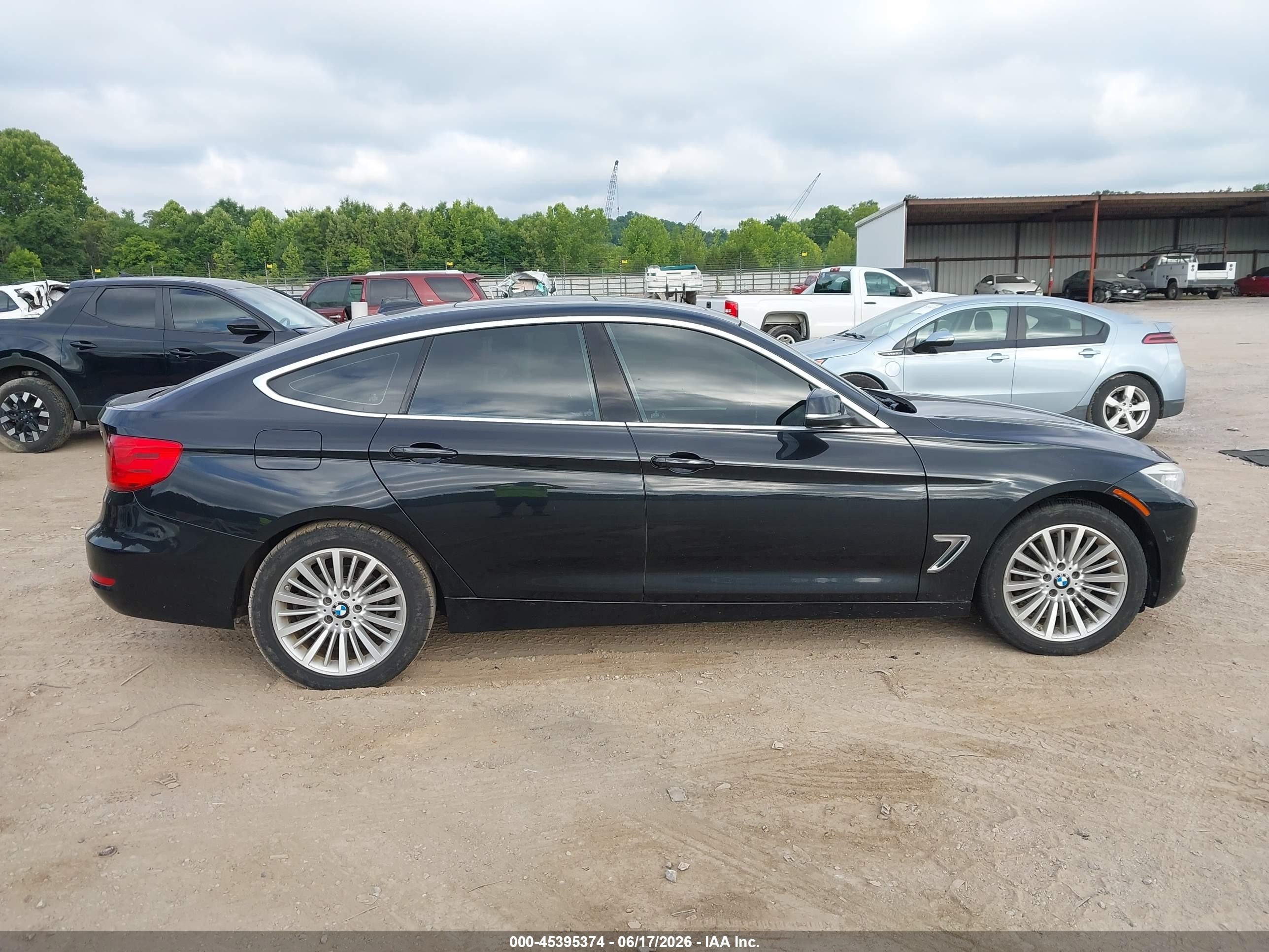 2015 Bmw 328i Gran Turismo Xdrive Black vin: WBA3X5C54FD561717