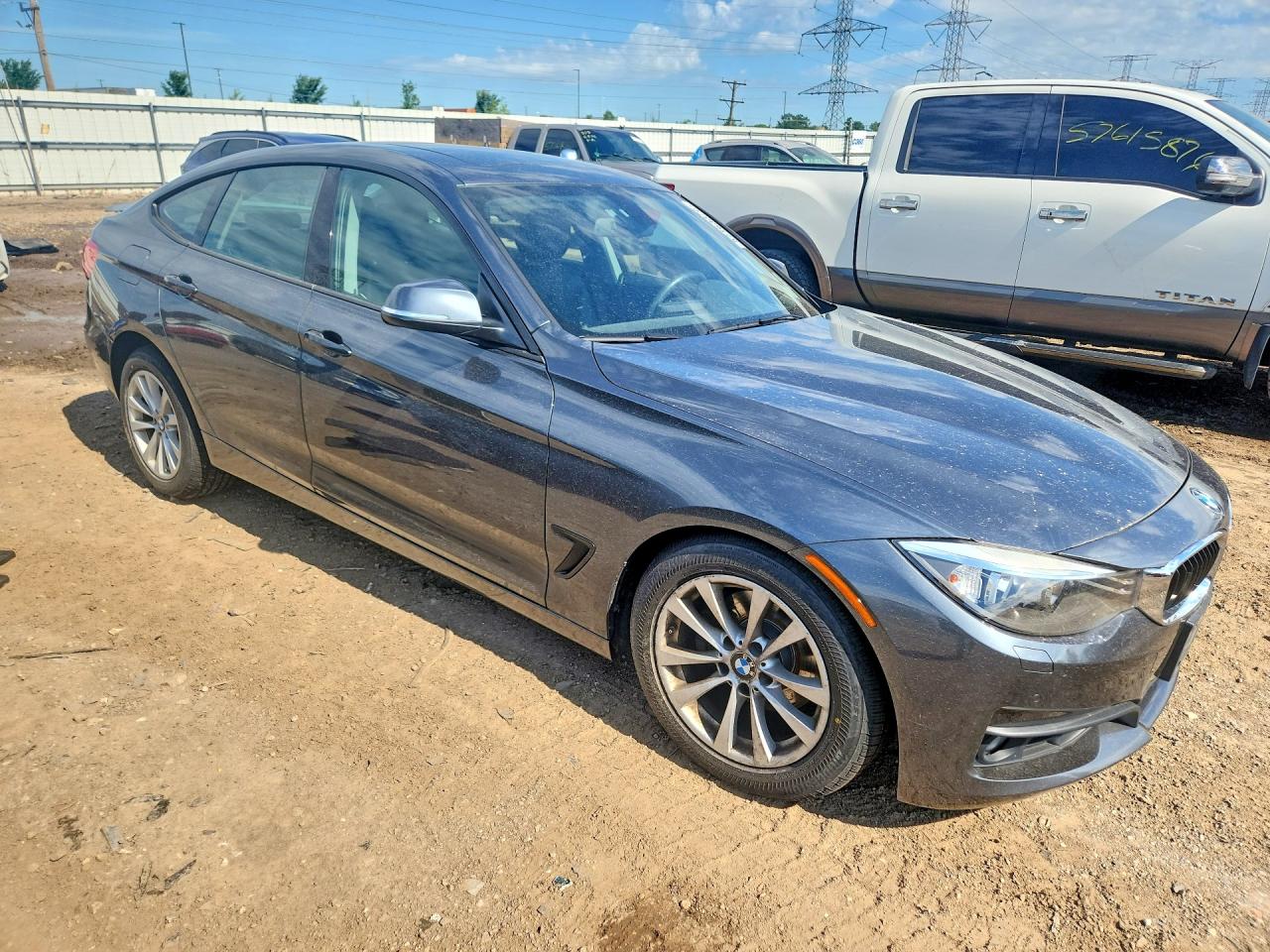 2015 Bmw 328 Xigt Gray vin: WBA3X5C55FD560169