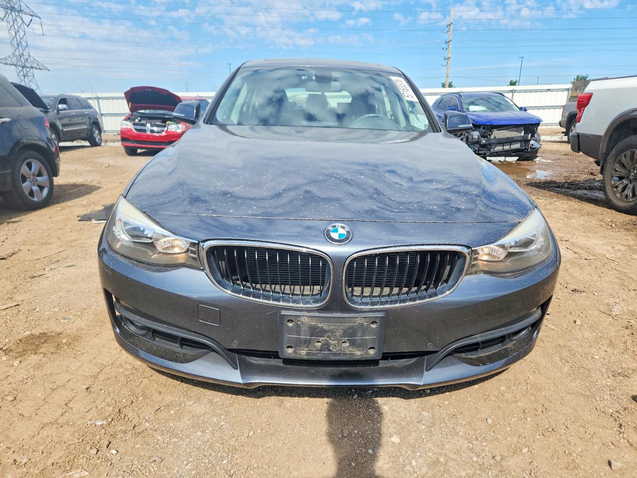 2015 Bmw 328 Xigt Gray vin: WBA3X5C55FD560169
