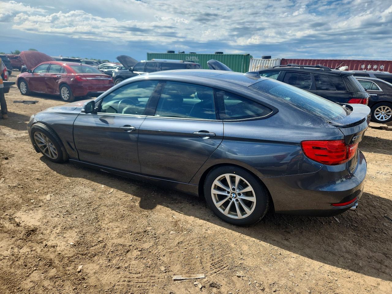 2015 Bmw 328 Xigt Gray vin: WBA3X5C55FD560169