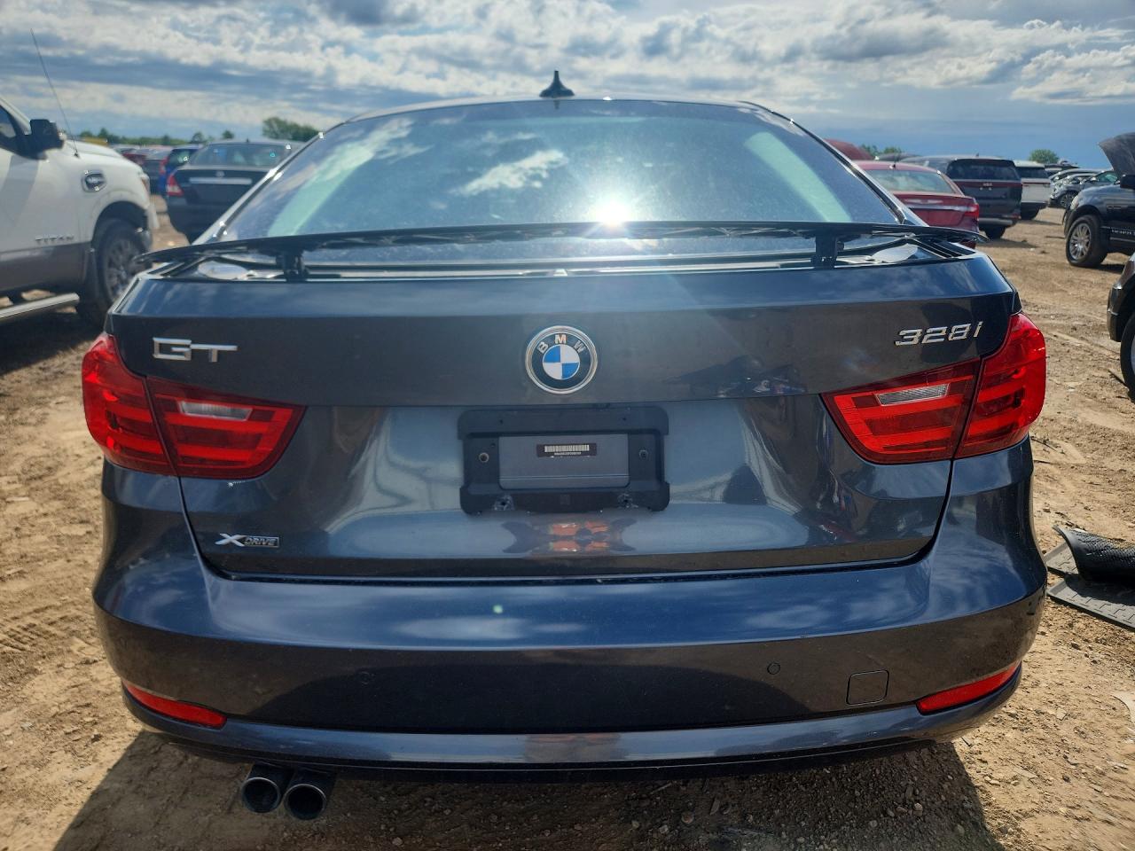 2015 Bmw 328 Xigt Gray vin: WBA3X5C55FD560169