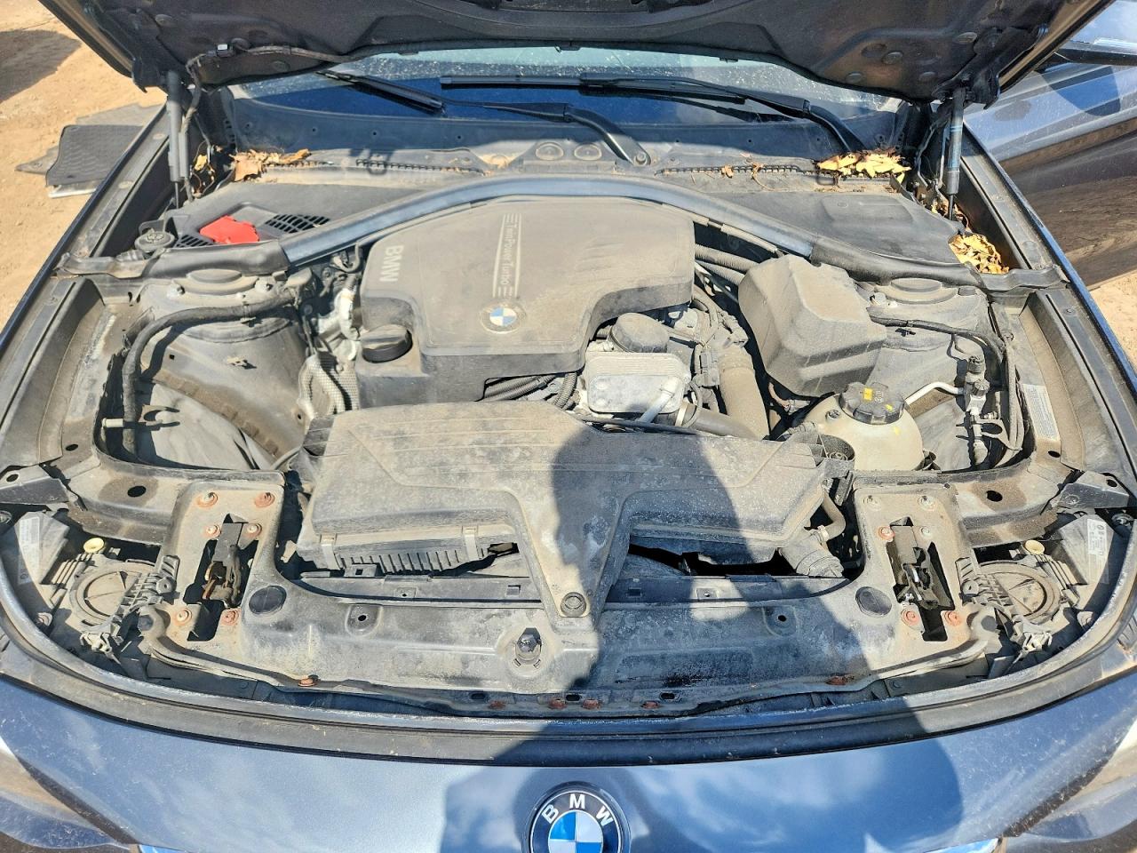 2015 Bmw 328 Xigt Gray vin: WBA3X5C55FD560169