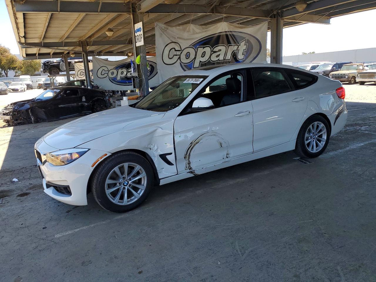 2015 Bmw 328 Xigt White vin: WBA3X5C55FD562231
