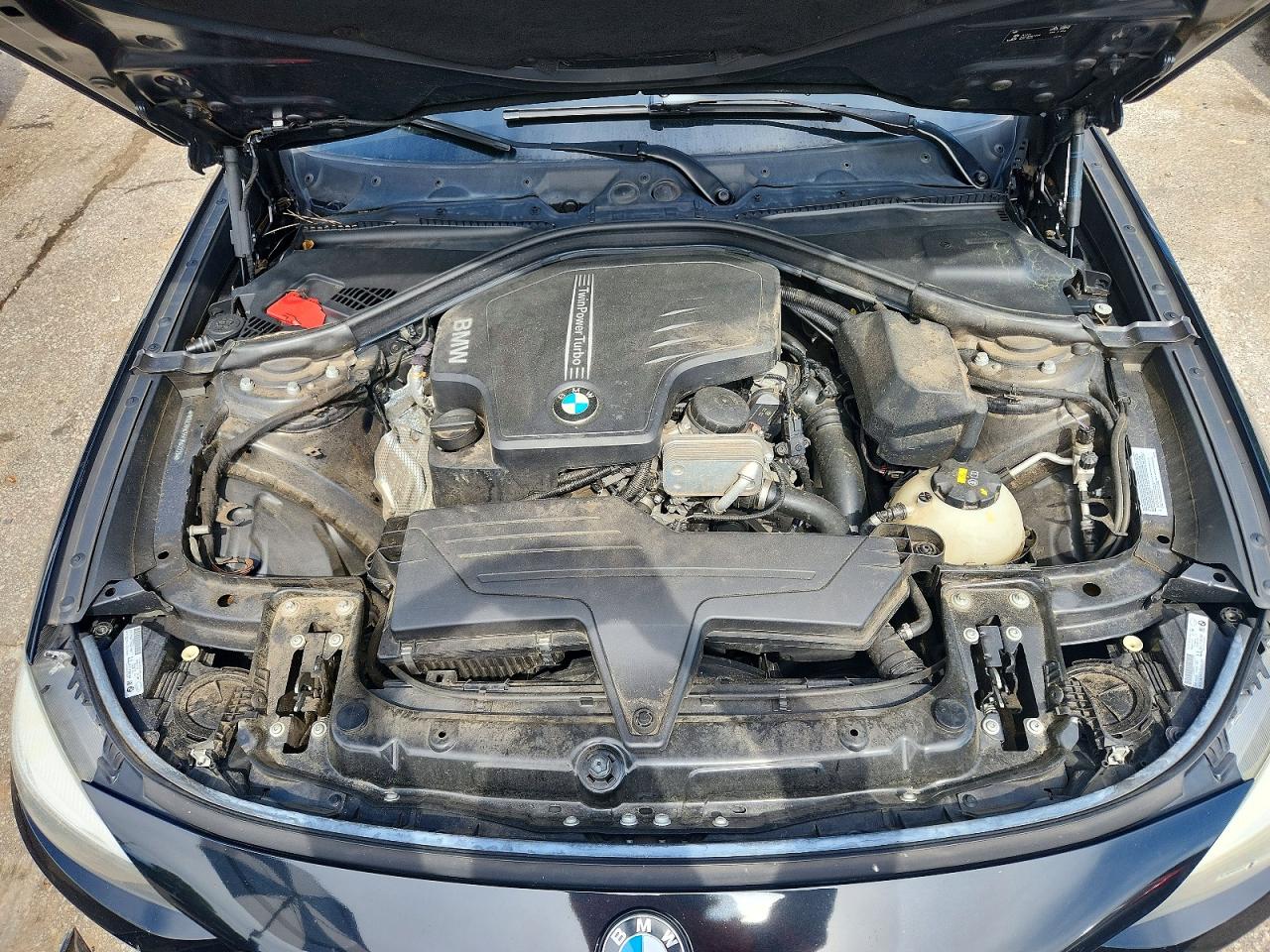 2015 Bmw 328 Xigt Черный vin: WBA3X5C55FD562729