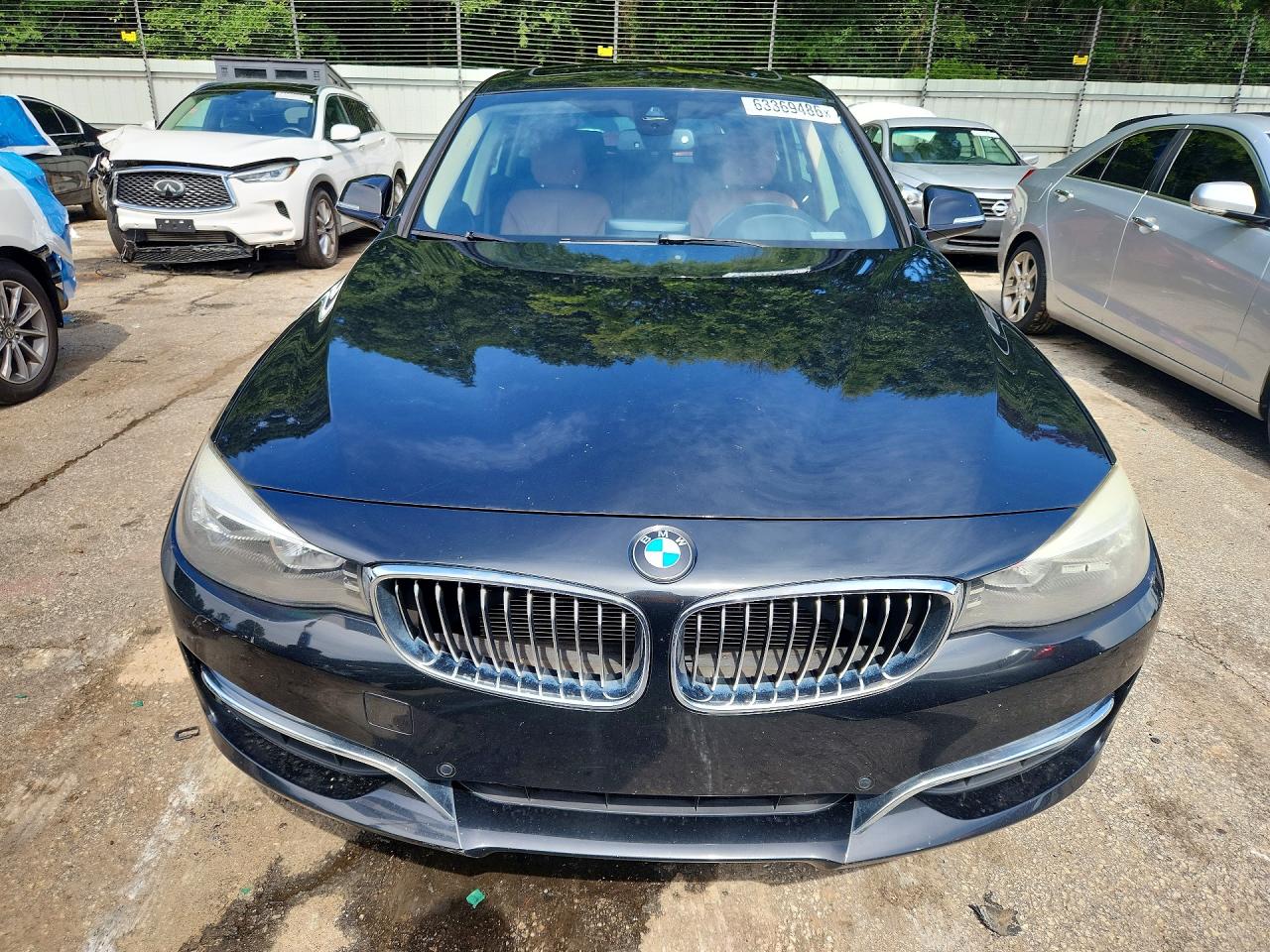 2015 Bmw 328 Xigt Черный vin: WBA3X5C55FD562729
