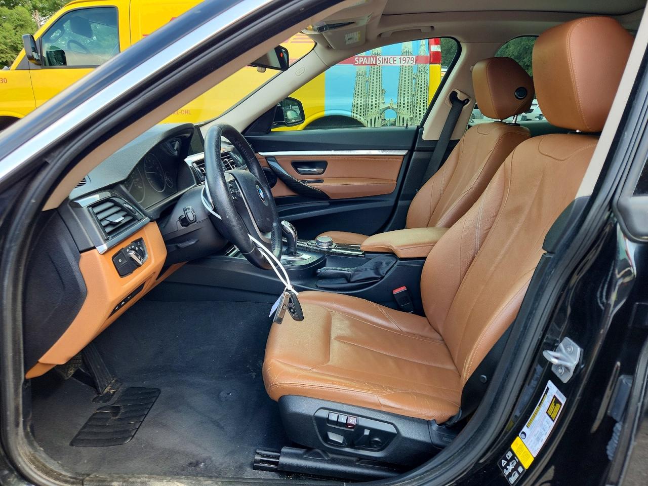 2015 Bmw 328 Xigt Черный vin: WBA3X5C55FD562729