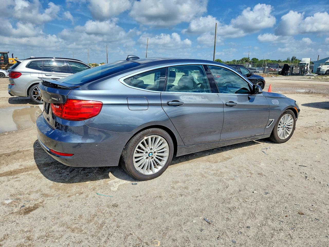 2015 Bmw 328 Xigt Gray vin: WBA3X5C55FD562777