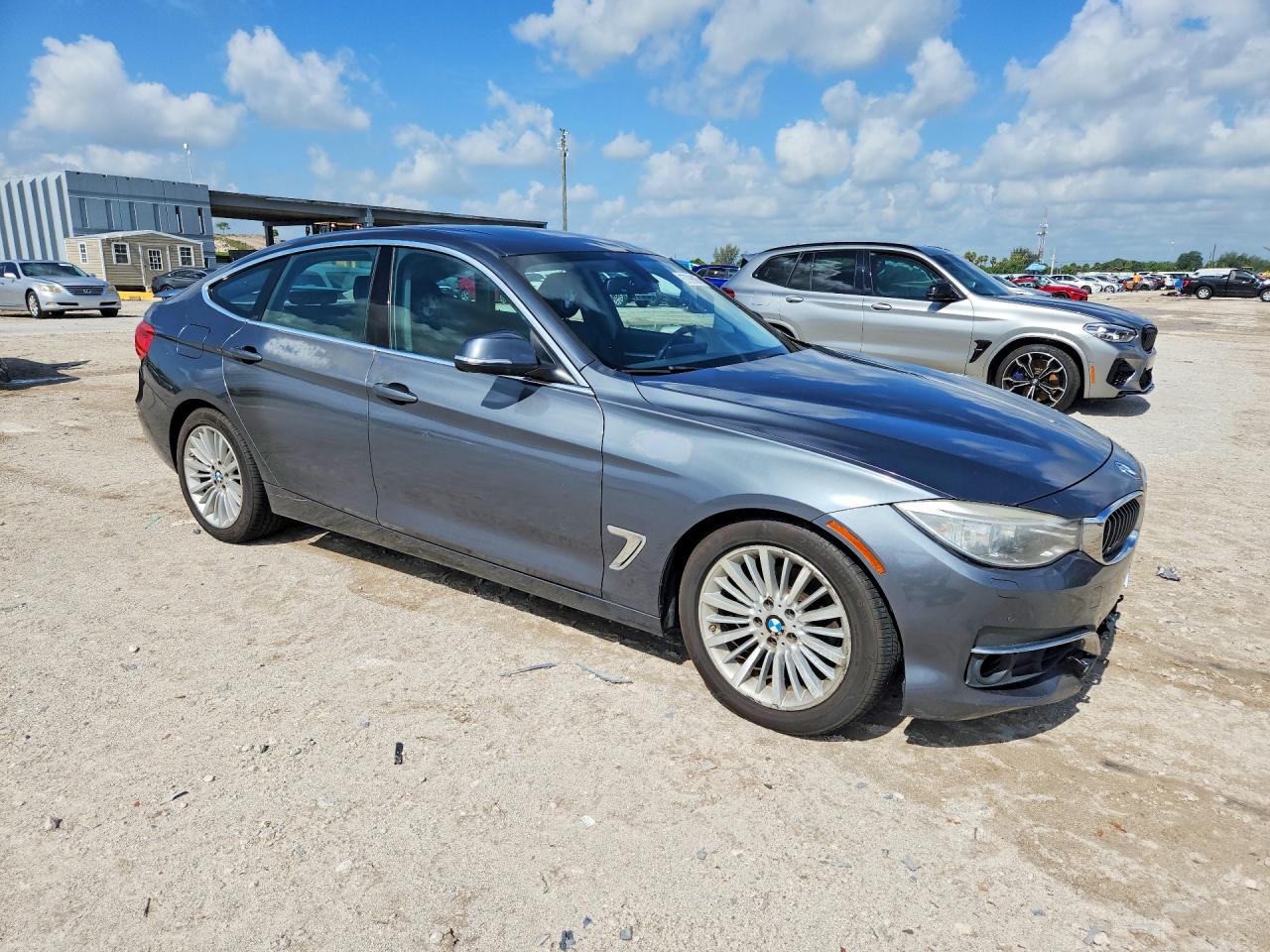 2015 Bmw 328 Xigt Gray vin: WBA3X5C55FD562777