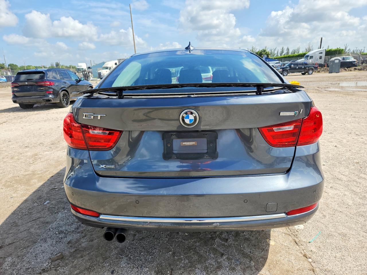 2015 Bmw 328 Xigt Gray vin: WBA3X5C55FD562777
