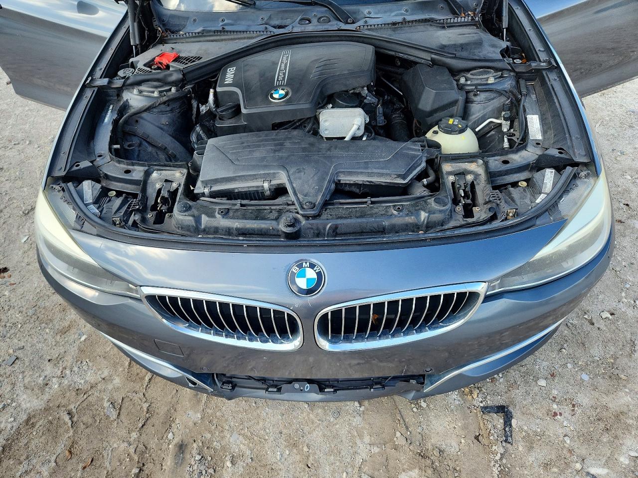 2015 Bmw 328 Xigt Gray vin: WBA3X5C55FD562777
