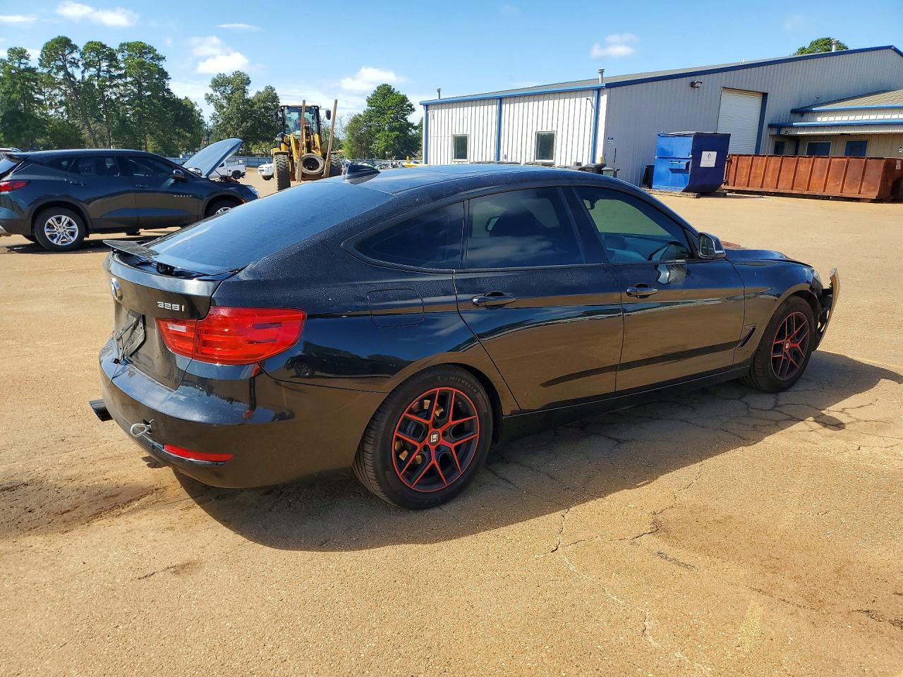 2014 Bmw 328 Xigt Черный vin: WBA3X5C56ED556324