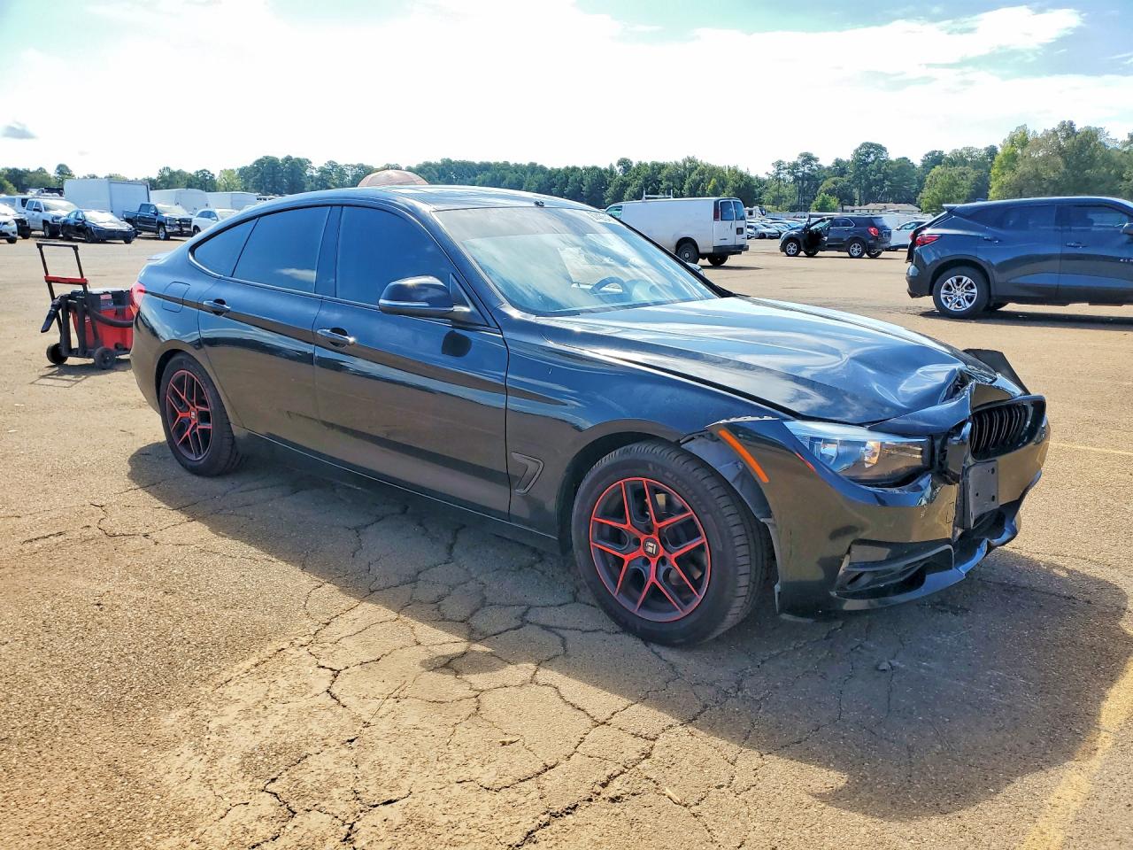 2014 Bmw 328 Xigt Черный vin: WBA3X5C56ED556324