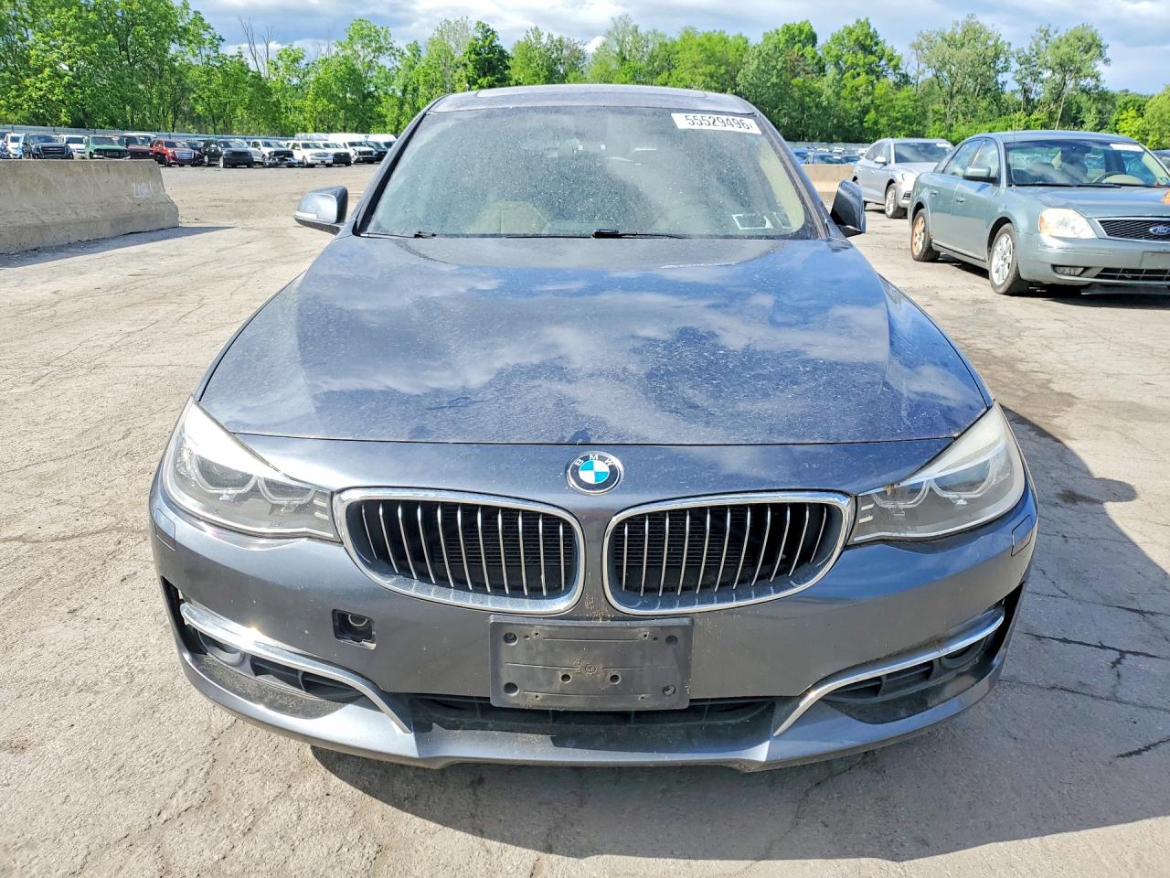 2014 Bmw 328 Xigt Gray vin: WBA3X5C56ED557103