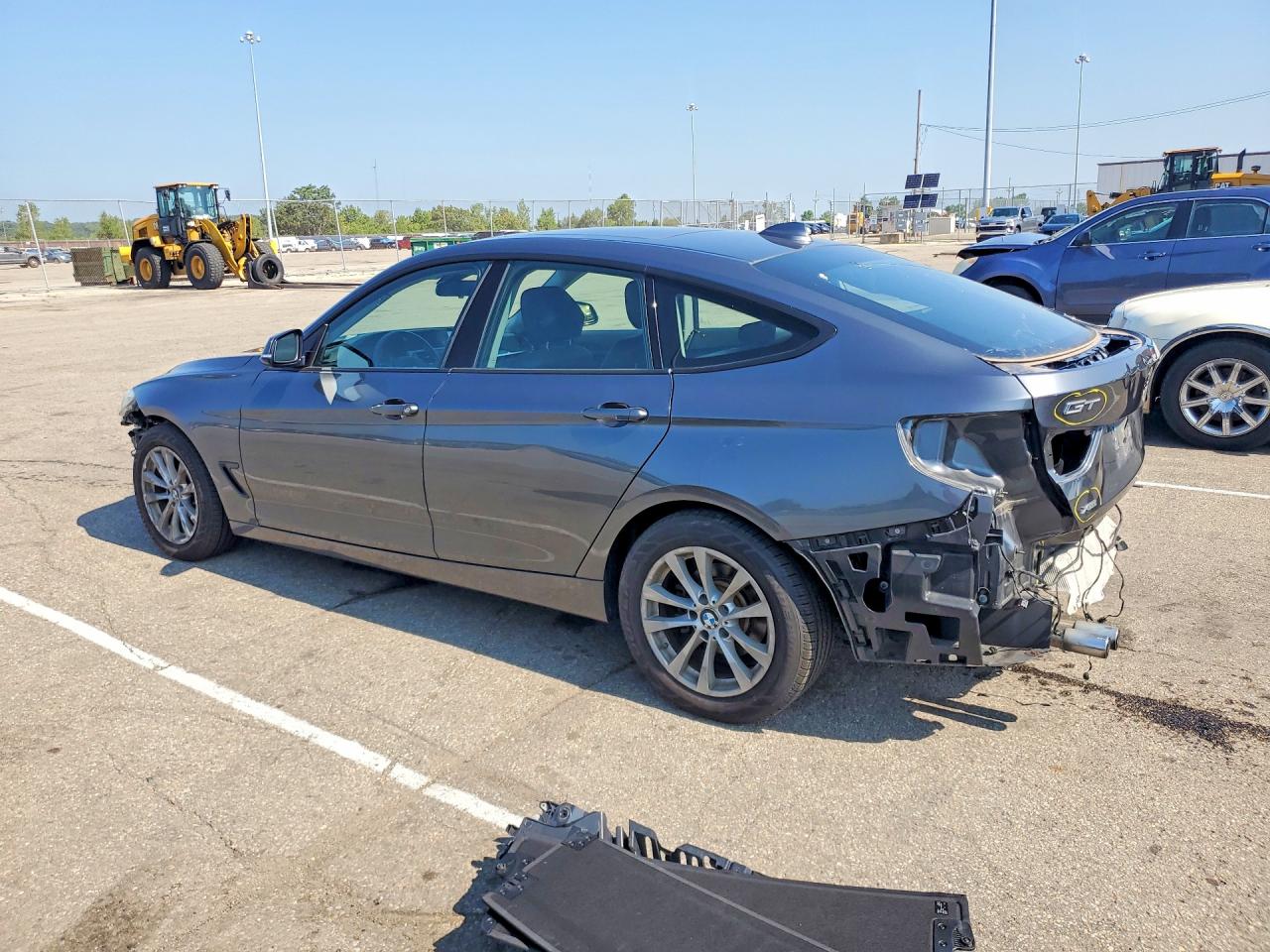 2015 Bmw 328 Xigt Gray vin: WBA3X5C56FD561444