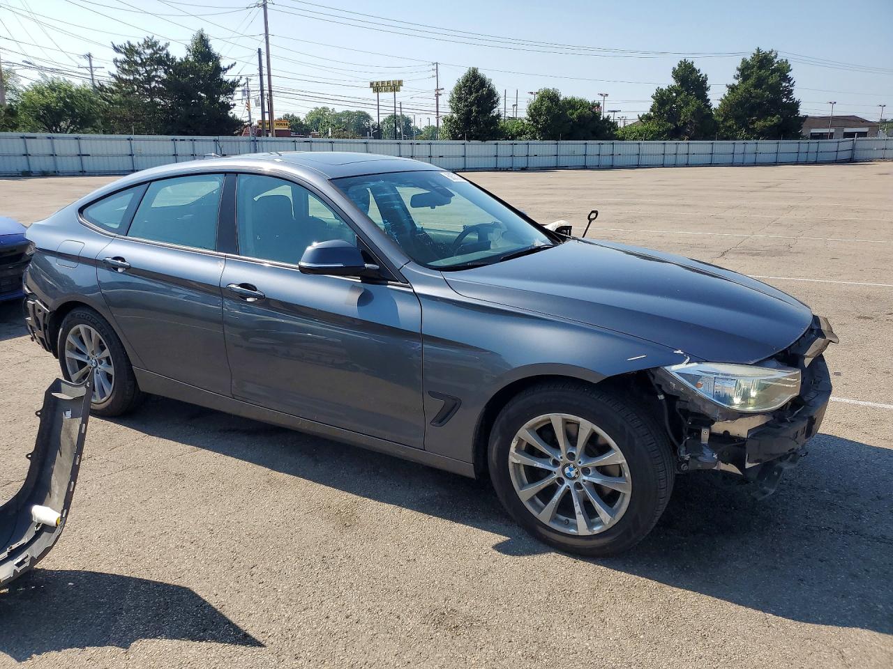 2015 Bmw 328 Xigt Gray vin: WBA3X5C56FD561444
