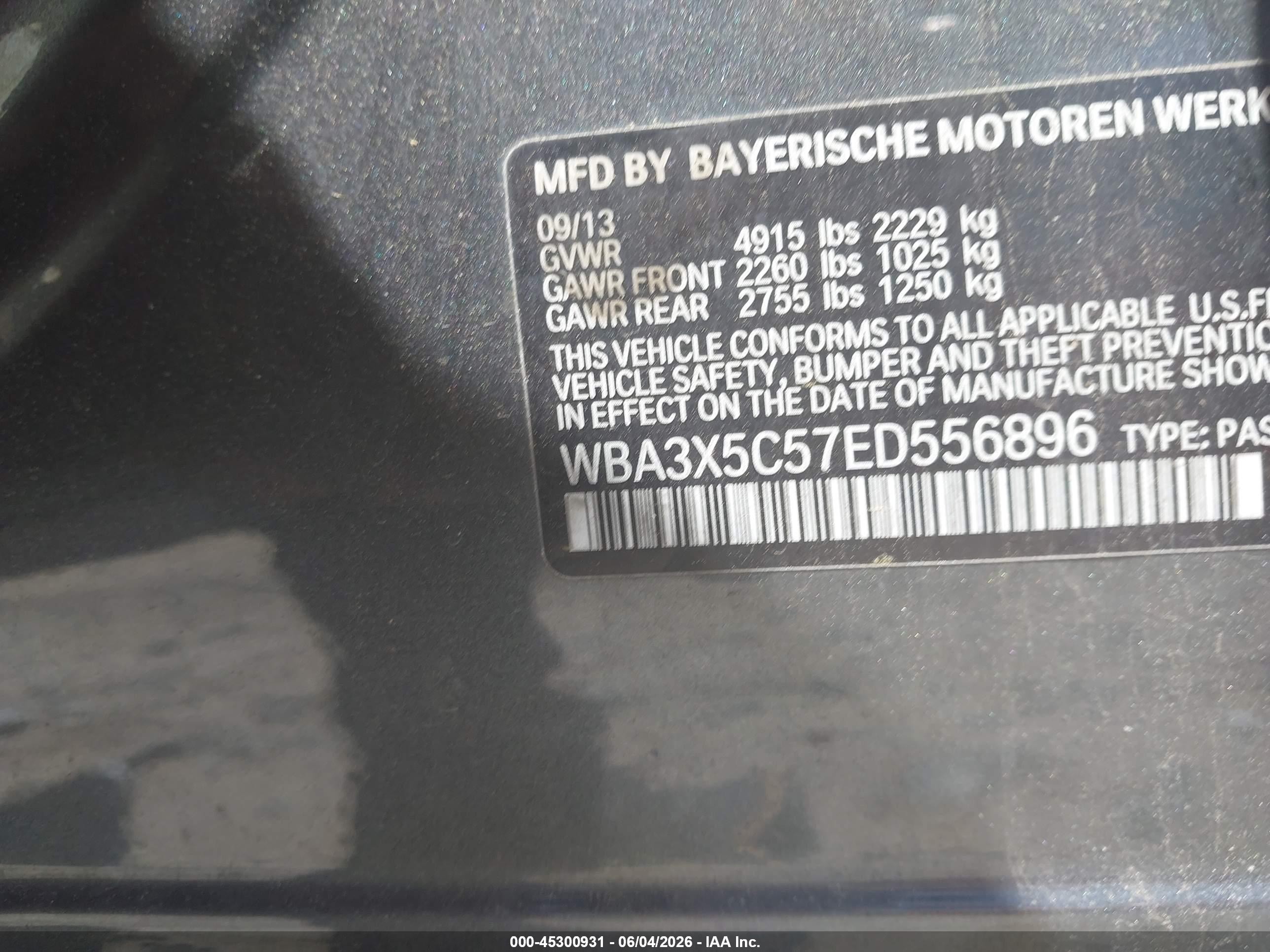 2014 Bmw 328i Gran Turismo Xdrive Серый vin: WBA3X5C57ED556896