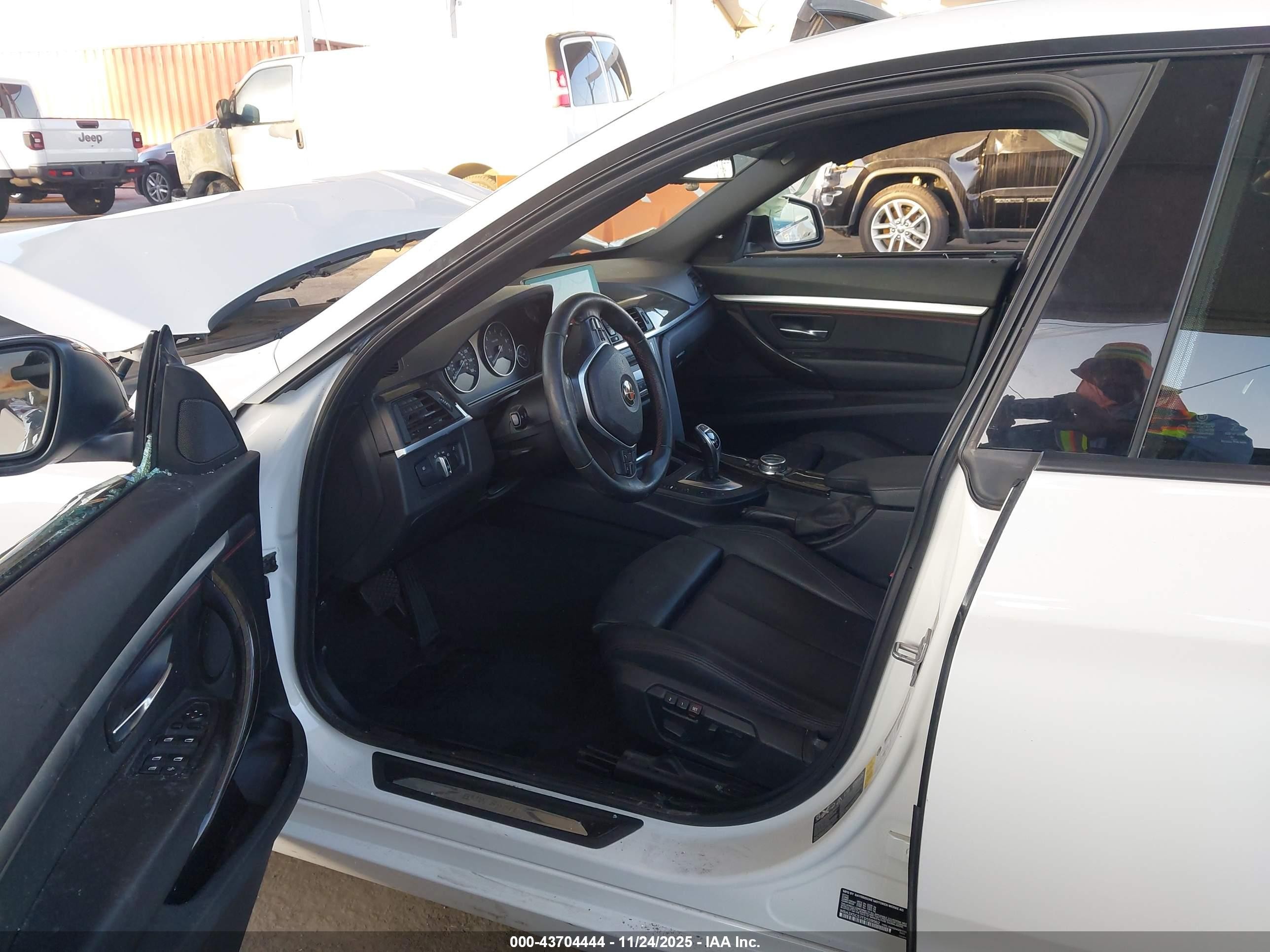2015 Bmw 328i Gran Turismo Xdrive White vin: WBA3X5C57FD559962