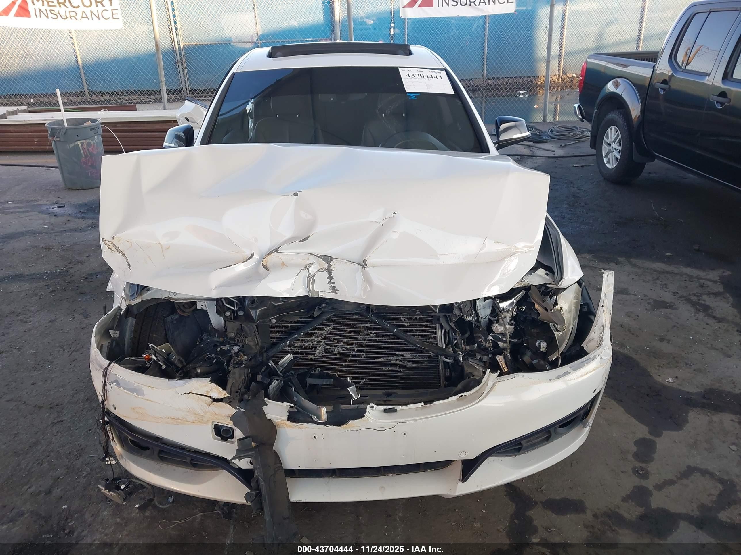 2015 Bmw 328i Gran Turismo Xdrive White vin: WBA3X5C57FD559962