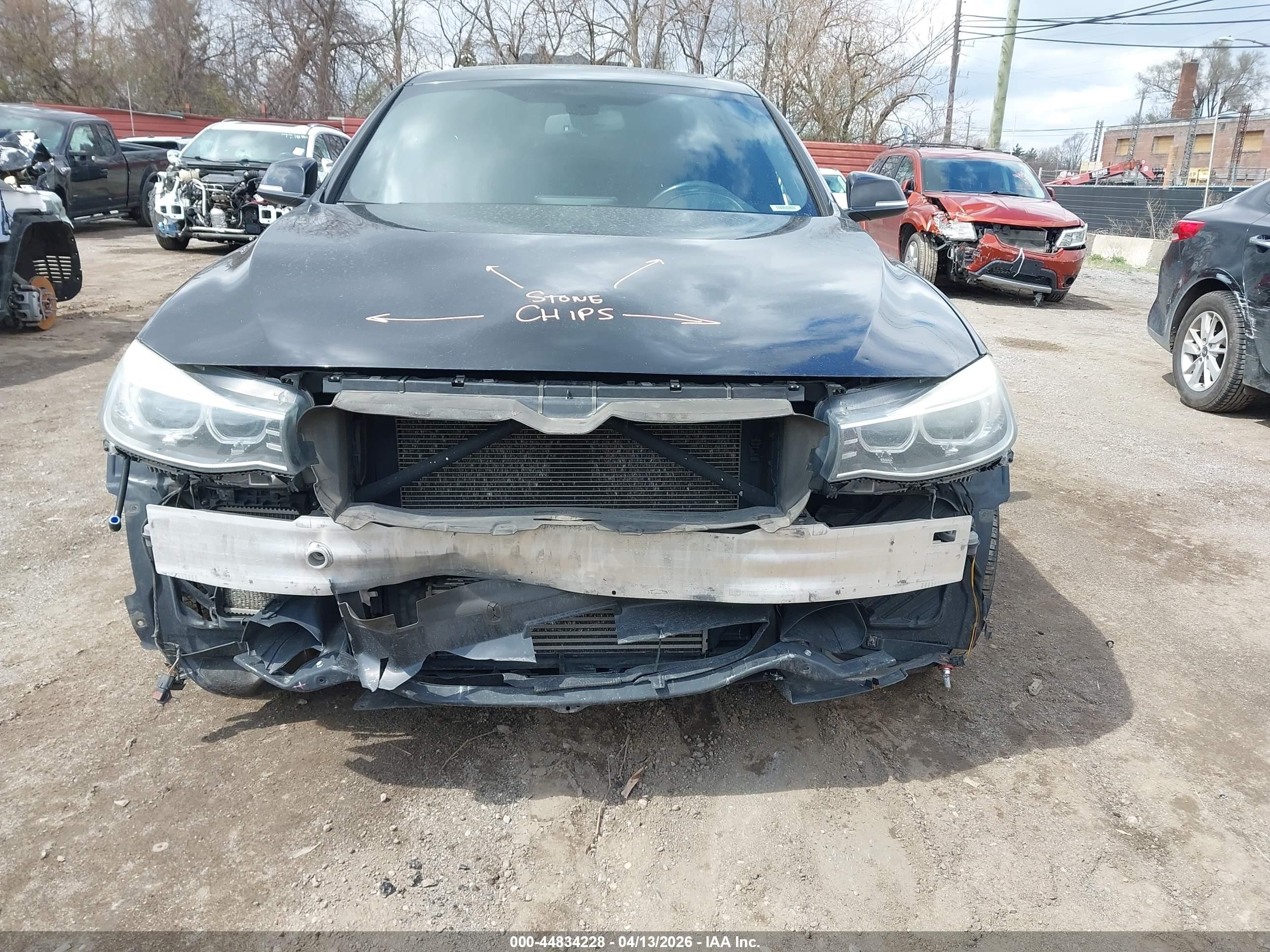 2015 Bmw 328i Gran Turismo Xdrive Black vin: WBA3X5C57FD560478
