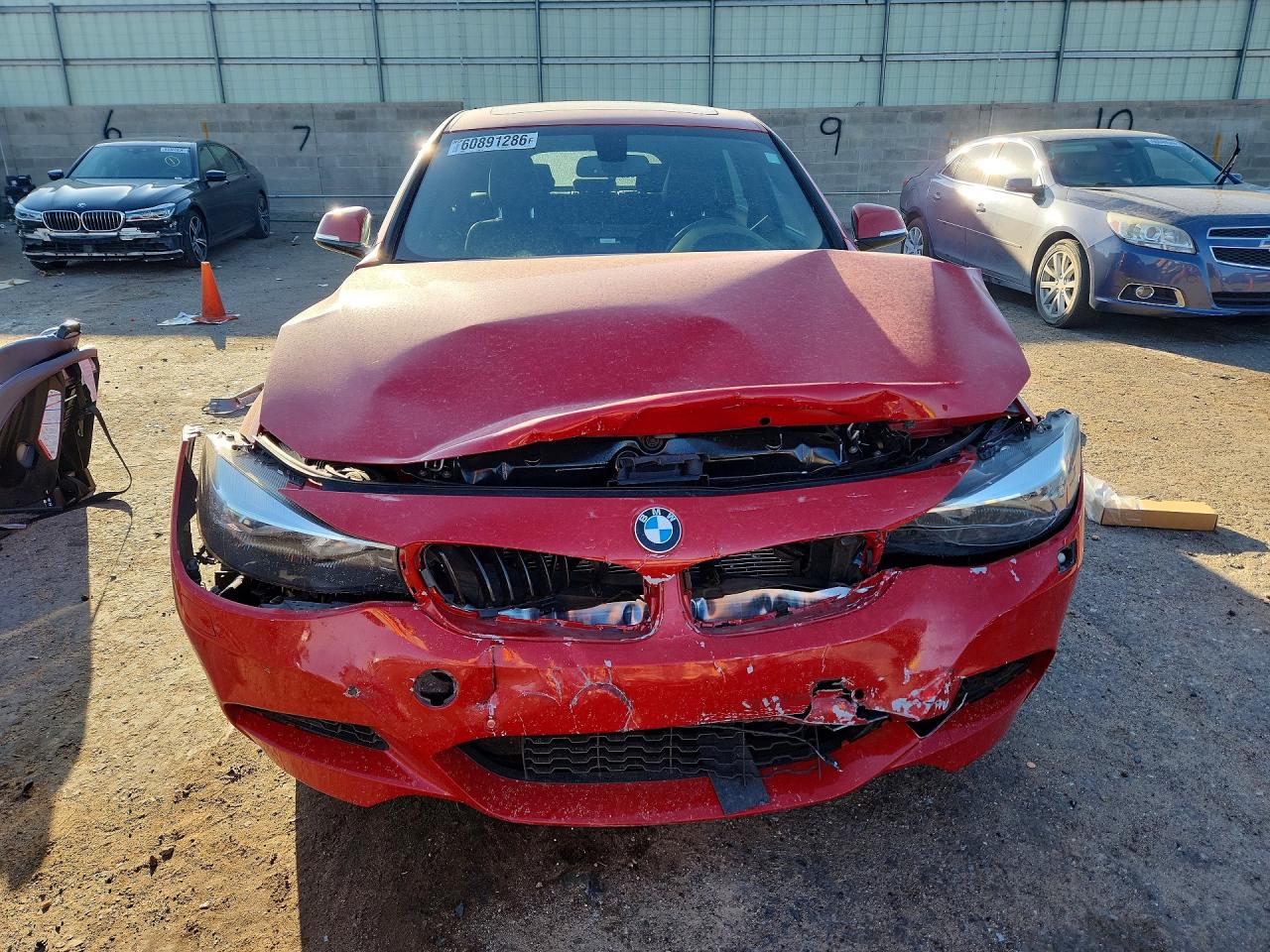 2015 Bmw 328 Xigt Red vin: WBA3X5C57FD560898